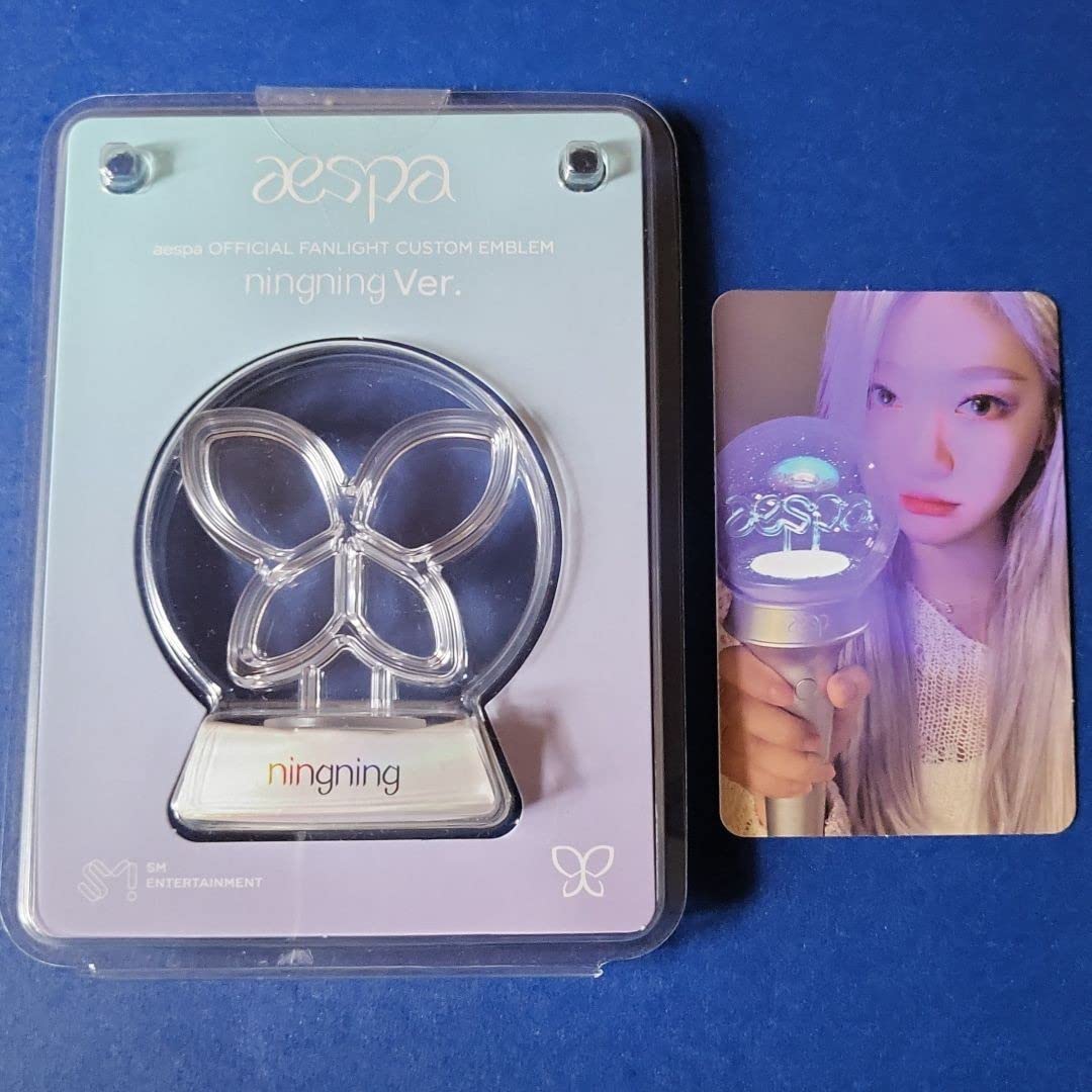 123【美品】aespa 公式ペンライト・エンブレム全員セット 新品】aespa ペンライト エンブレム全種 トレカ｜Yahoo!フリマ