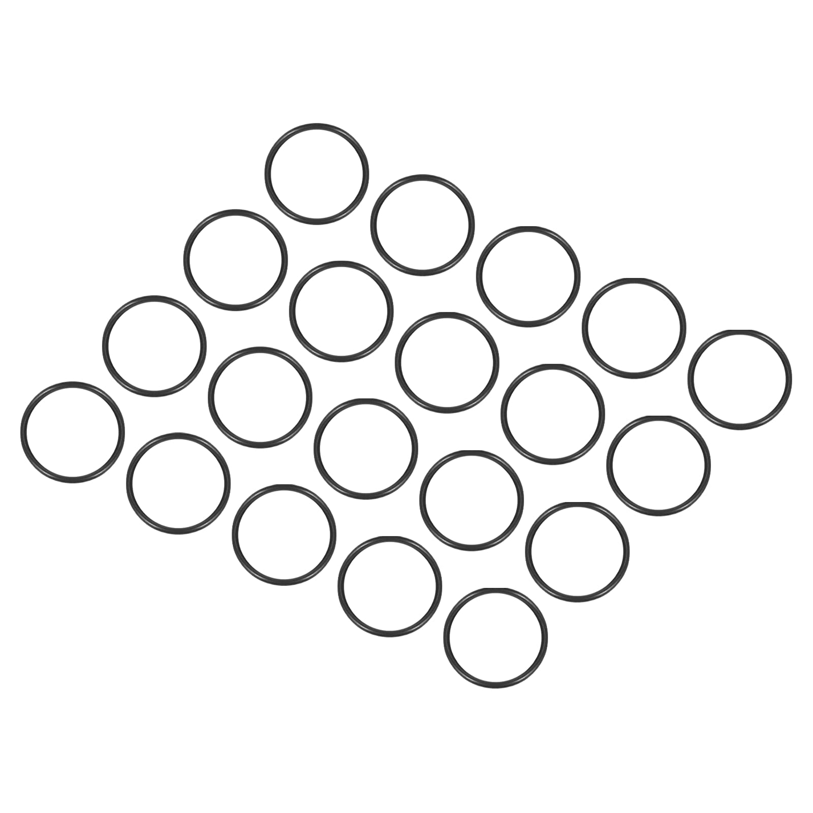 QUARKZMAN 20 Pezzi Nitrile Gomma O-Ring 12mm x 10mm x 1mm Guarnizioni | per Rubinetto Idraulica Riparazione Sigillatura Connessione, Anelli Rubinetti Rotondo Guarnizione Rondella, di Tenuta