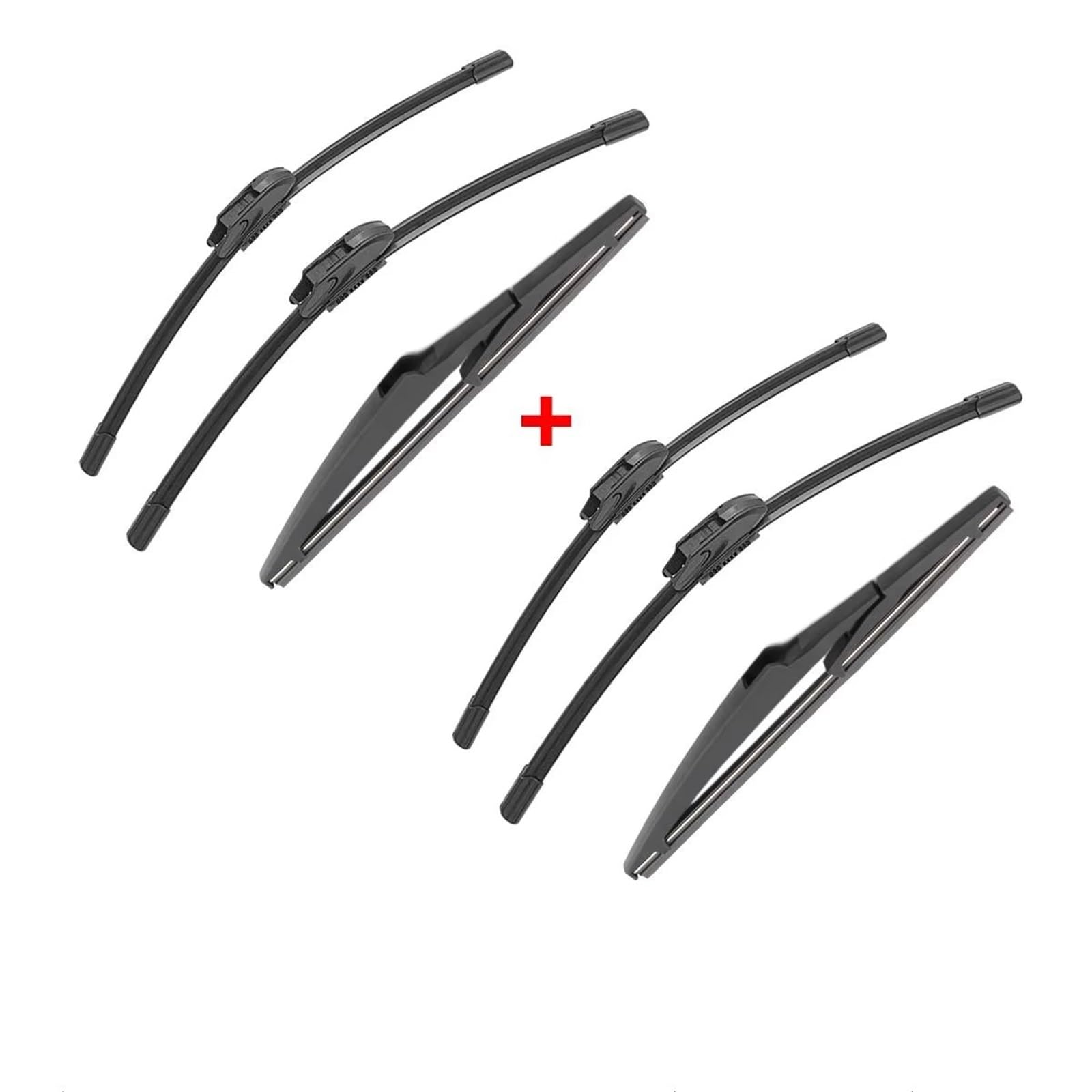 Tergilunotto Rear 3 Pezzi Spazzole Tergicristallo Anteriori E PosterioriAccessori Auto Per Jeep Per Compass MK2 MP 552 2016 2017 2018 2019 2020 Tergicristallo(6 Piece)