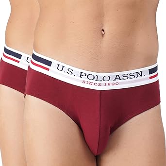 U.S. Polo ASSN. Men's Cotton Brief