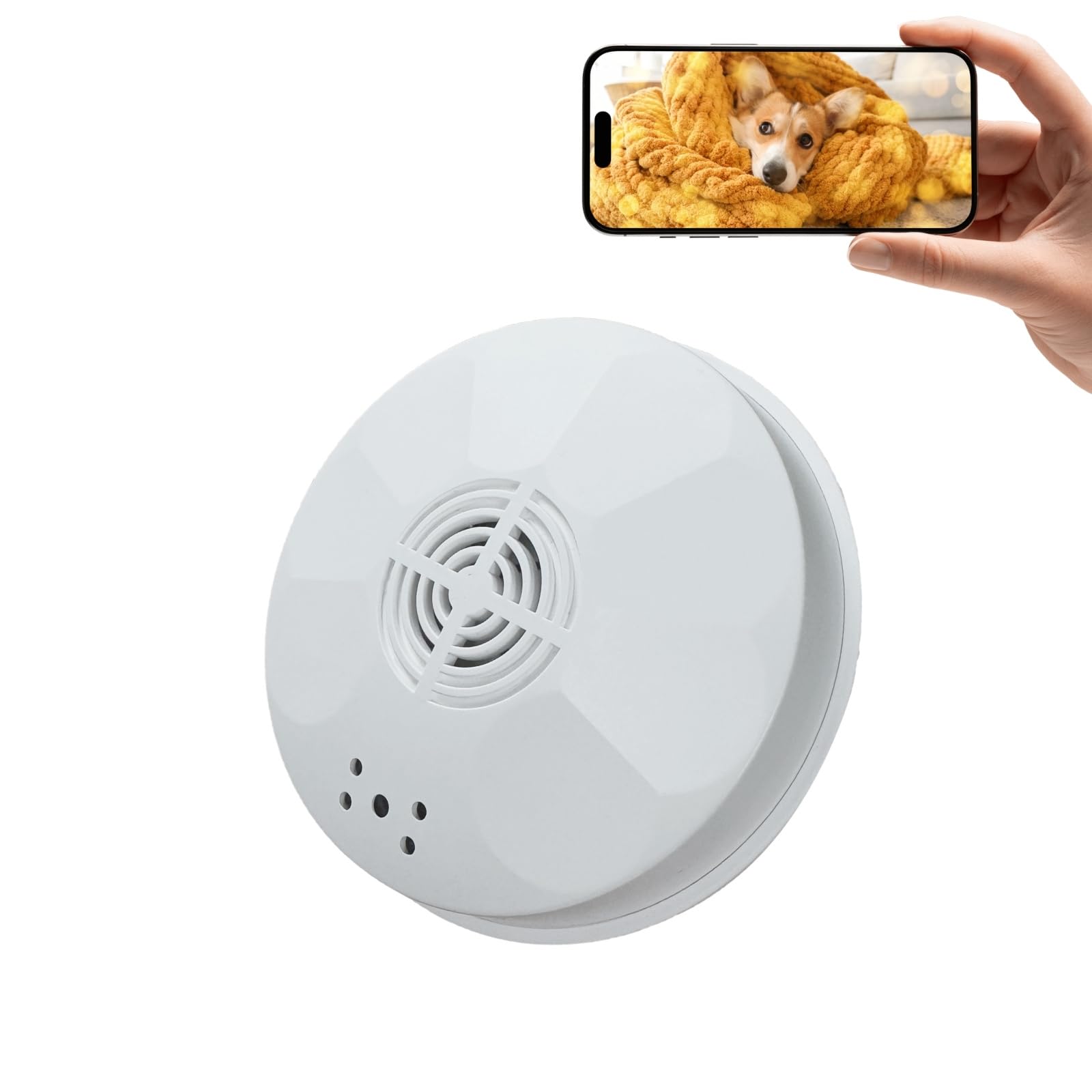 WIWACAM Cámara 2K Ultra HD WiFi WLAN, visión nocturna, con soporte para tarjeta SD, 800mAh batería, detección de movimiento inteligente, video en vivo en el teléfono