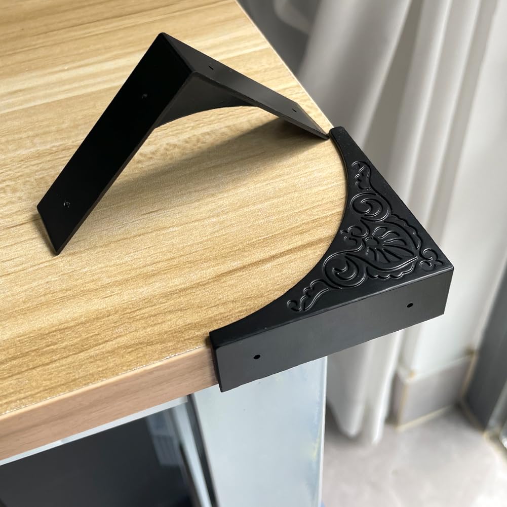 Uxcell Eckschutz 22x22x22 Mm – 4 Stück, Silber, Kantenschutz Aus Metall Für Boxen & Möbel
