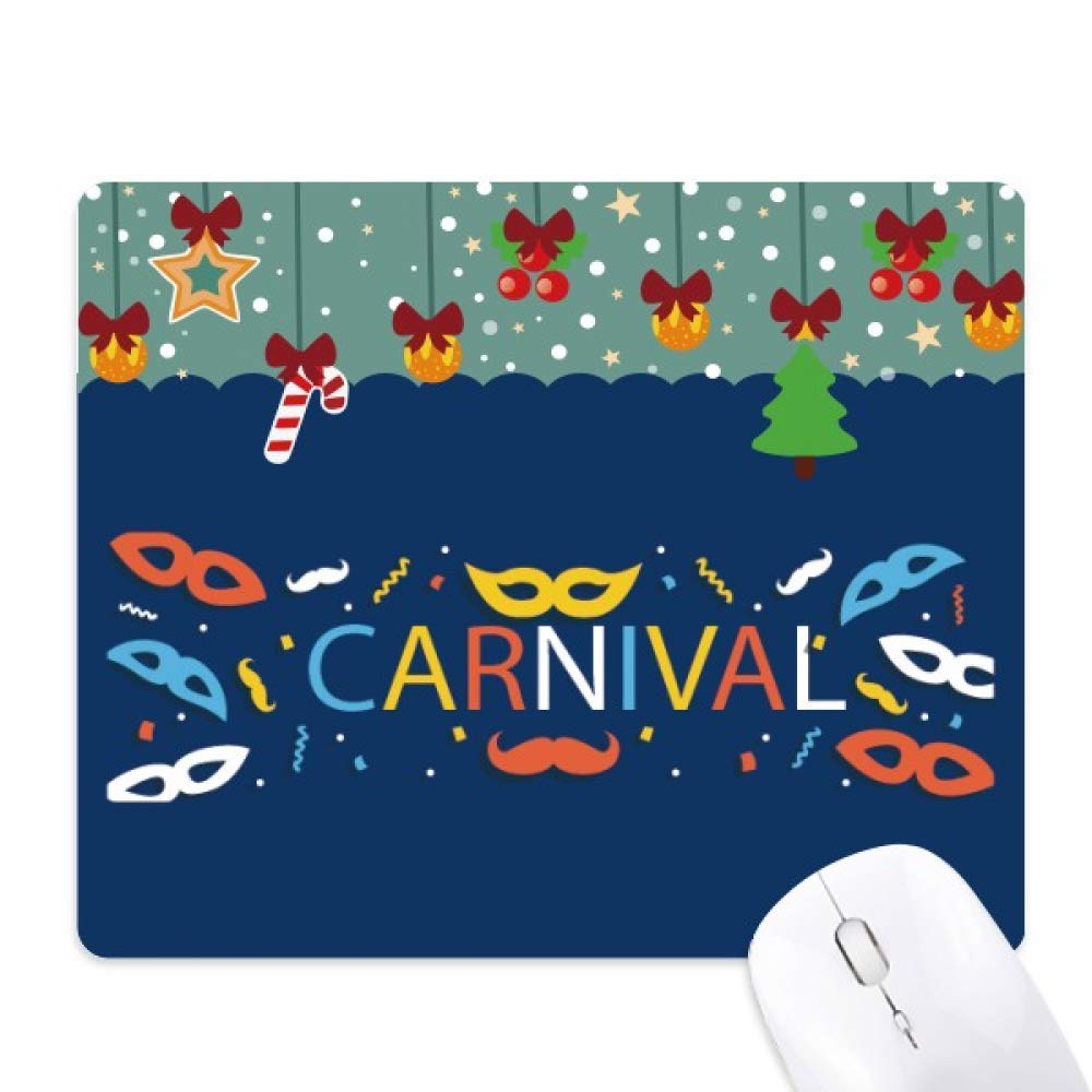 Alfombrilla de ratón ergonómica con máscara de barba del Carnaval veneciano 5
