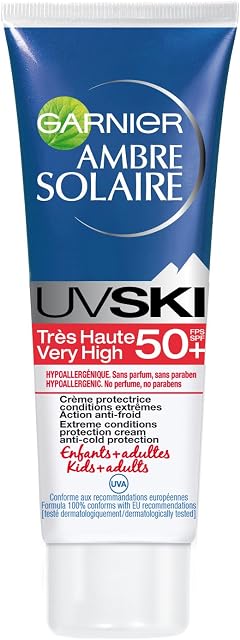 Garnier Ambre Solaire Uv Ski Sun Cream Spf50 30Ml