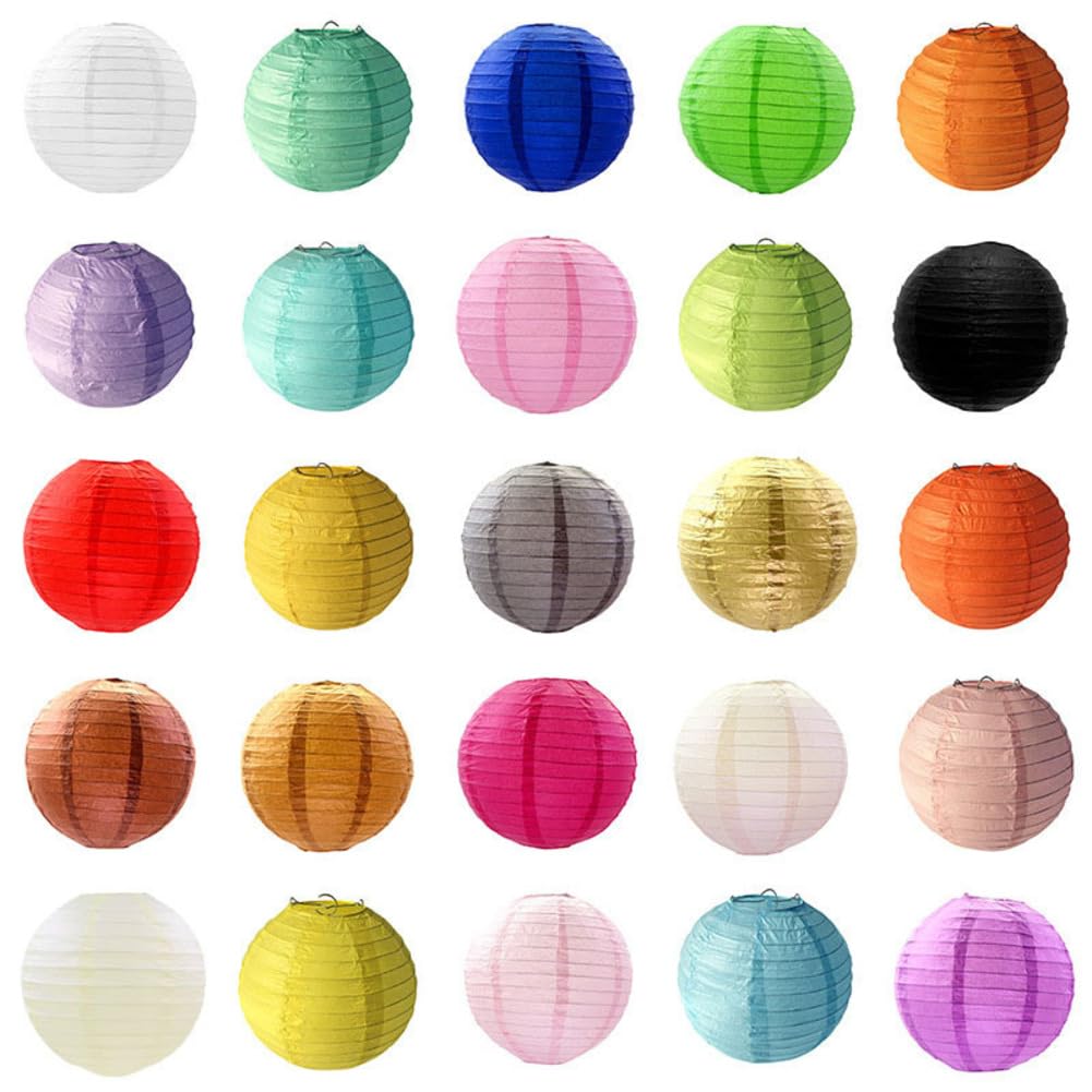 Farolillos de papel, 10 unidades, 20 cm, pantalla de papie, farolillos de papel, decoración para bodas, reuniones familiares, reuniones de amigos, baby showers, cumpleaños, barbacoas