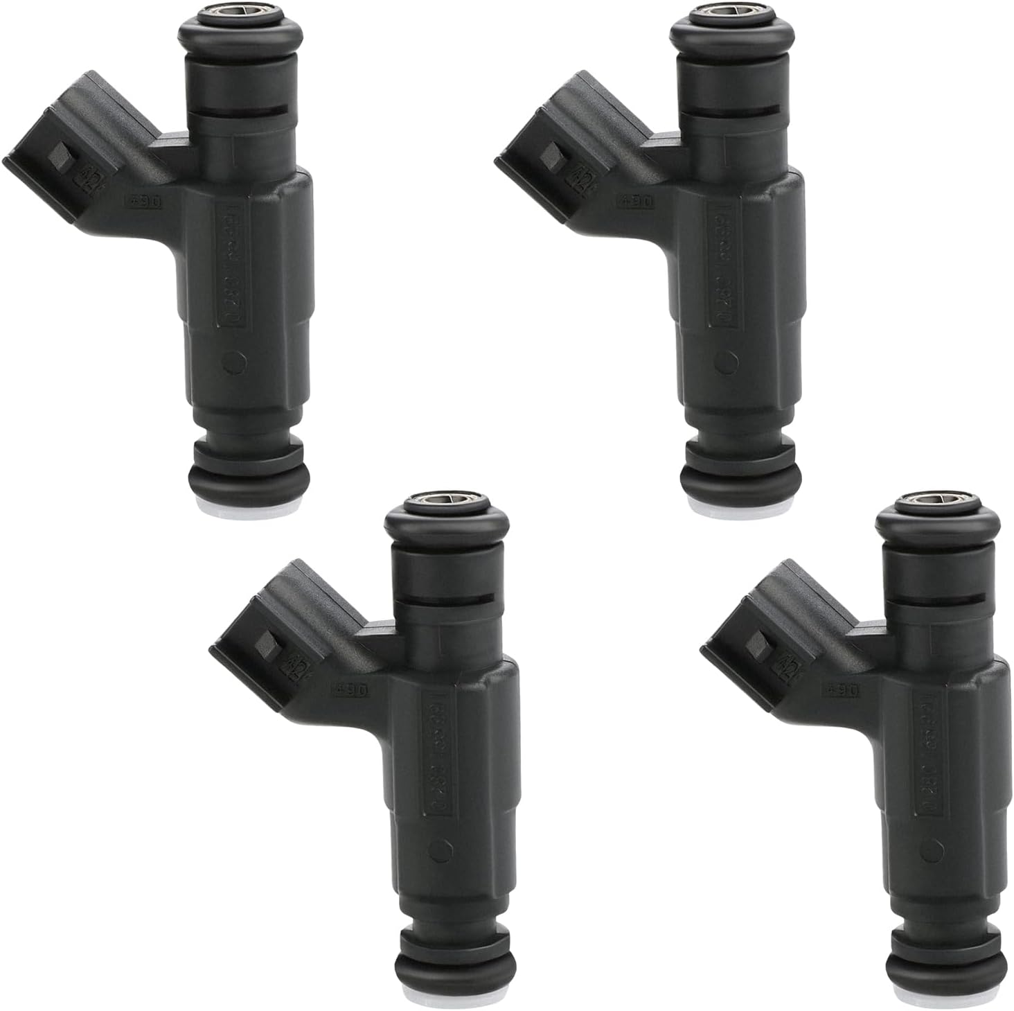 JDMON Fuel Injectors Compatible with Mini Cooper L4 1.6L 2002-2006 & 2008 Replacement for FJ967 0280155991 13531487607