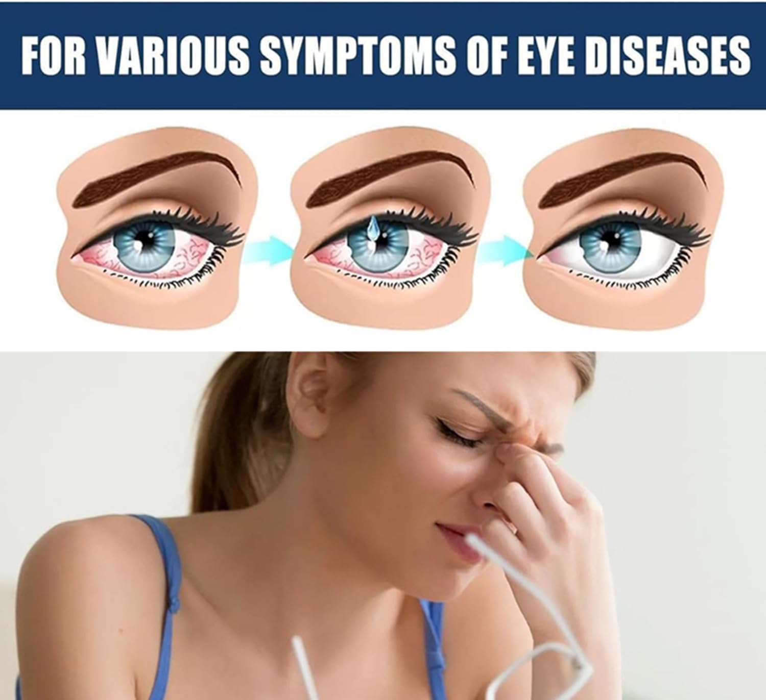 Presbyopia VisionRestore Eye Drops, Presbyopia Recovery Treatment Drops, Presbyopia Eye Drops, for All Seniors (1box)