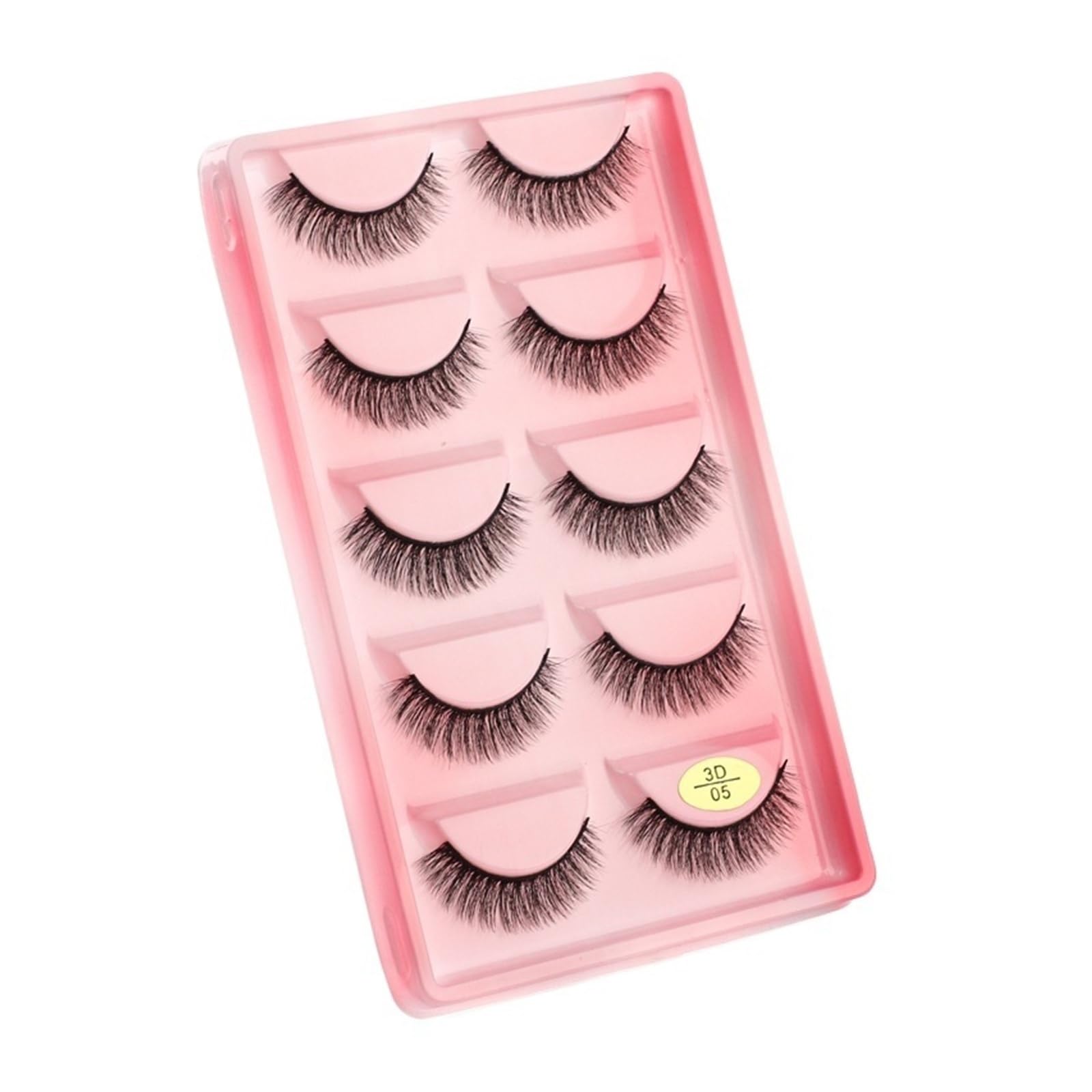 UAMOU Mink Eyelashes 10 50 100 Boxes Wispy 3D Mink Lashes Makeup Natural Long Volume False Eyelashes Bulk