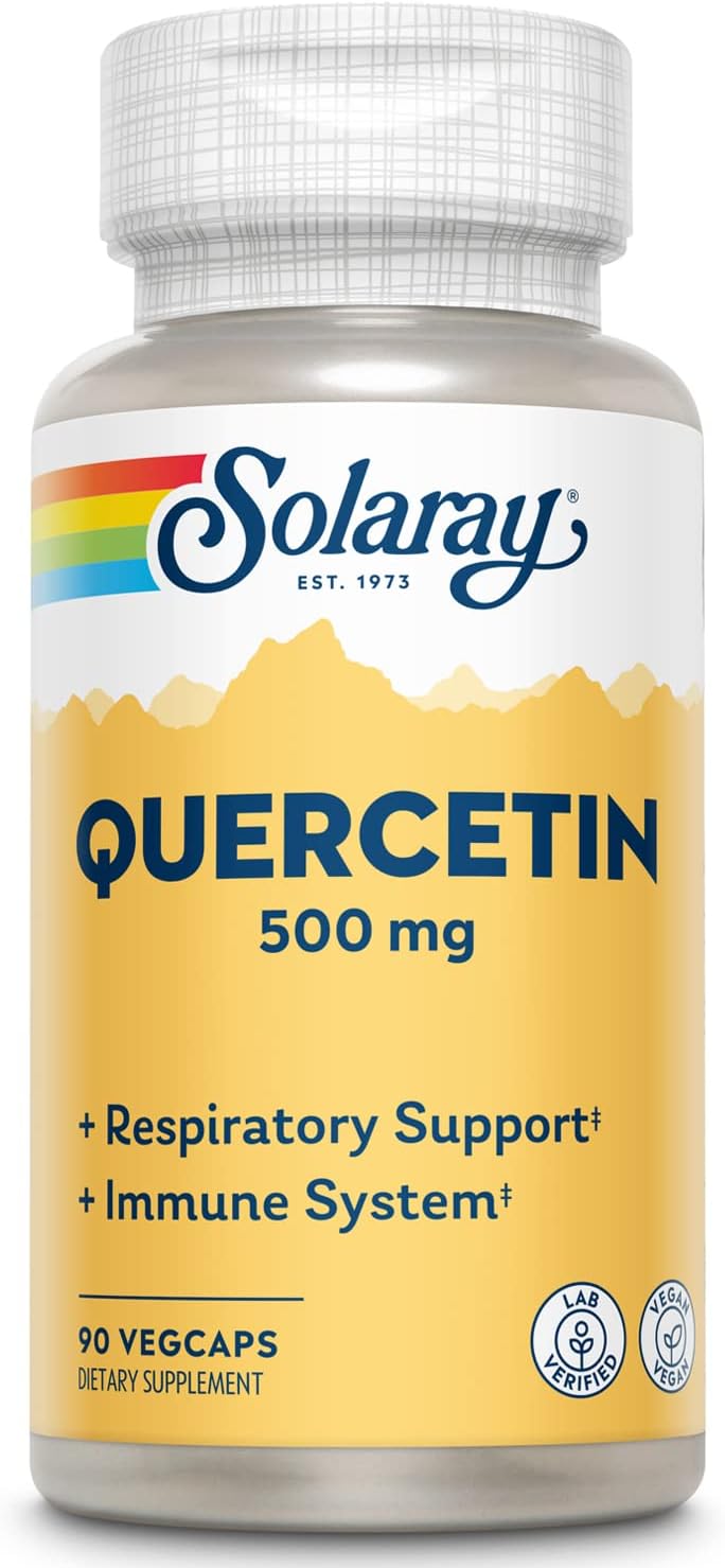 Solaray - Quercetin Non-Citrus 500 Mg. 90 Capsules