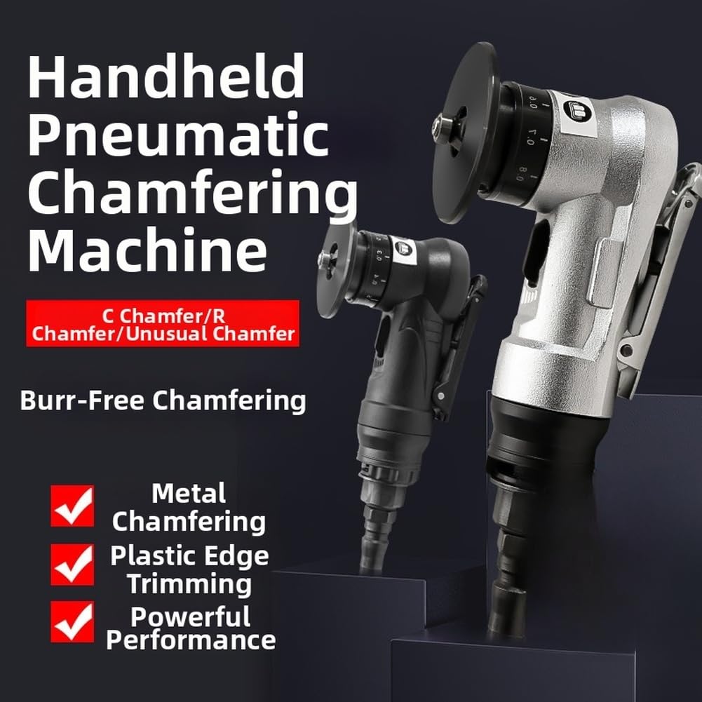 Niceminiwall Pneumatic Chamfering Machine 30000RPM Metal Wood Deburring