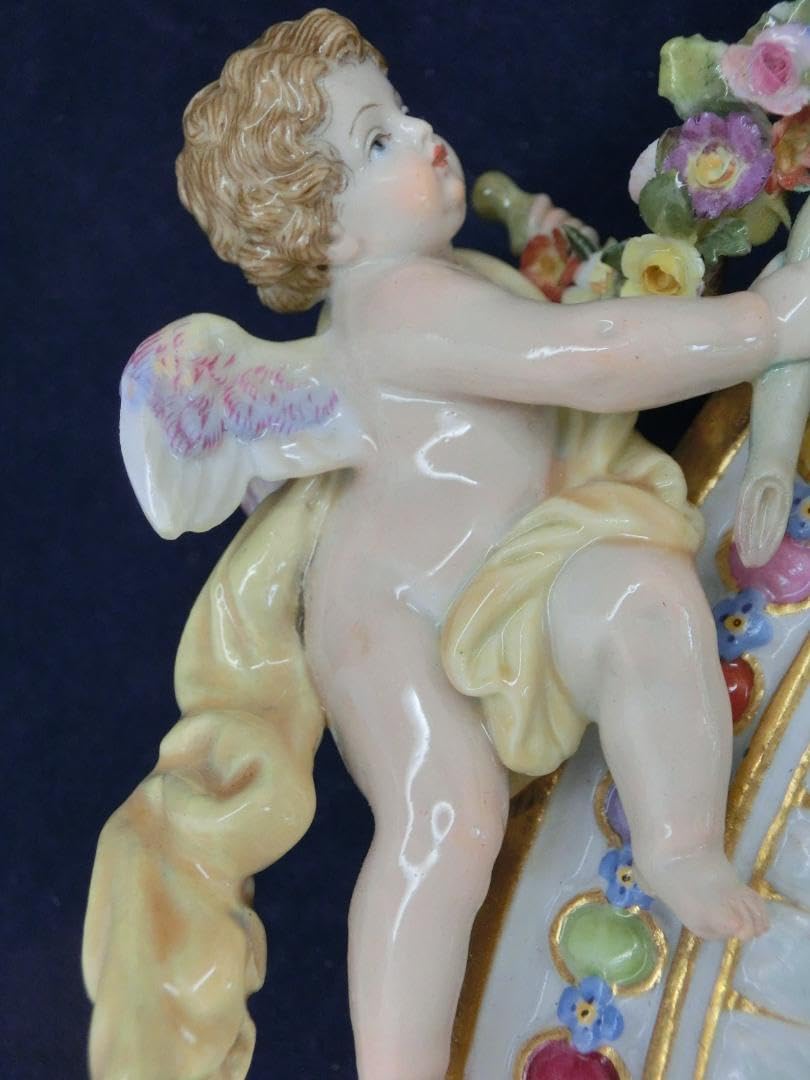 マイセン陶花と天使のミラー マイセン陶花と天使のミラー 【公式通販】