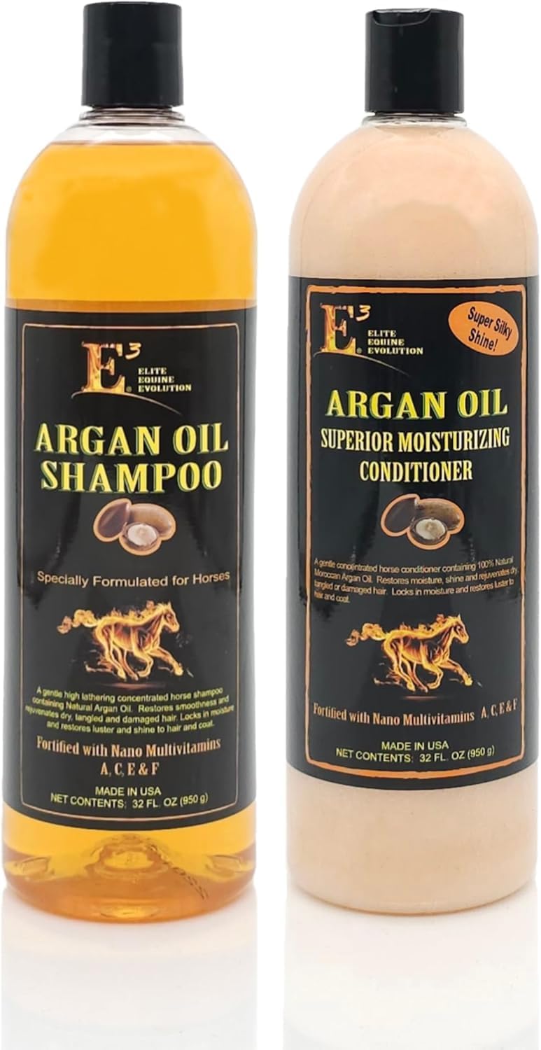 E3 Argan Oil Shampoo and Conditioner 32oz