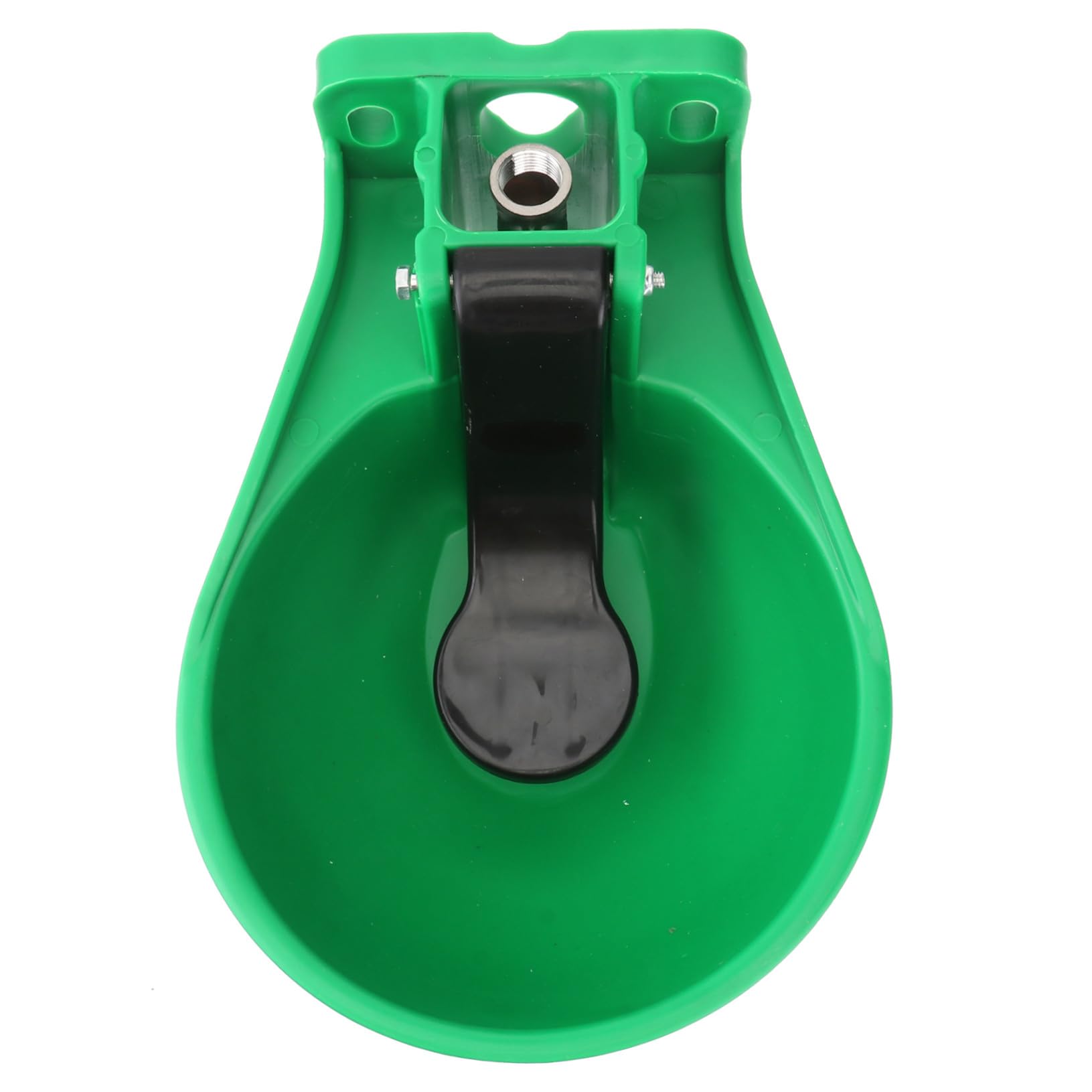 Abbeveratoio Ferro Plastica Automatico in Nero per Bovini Ovini