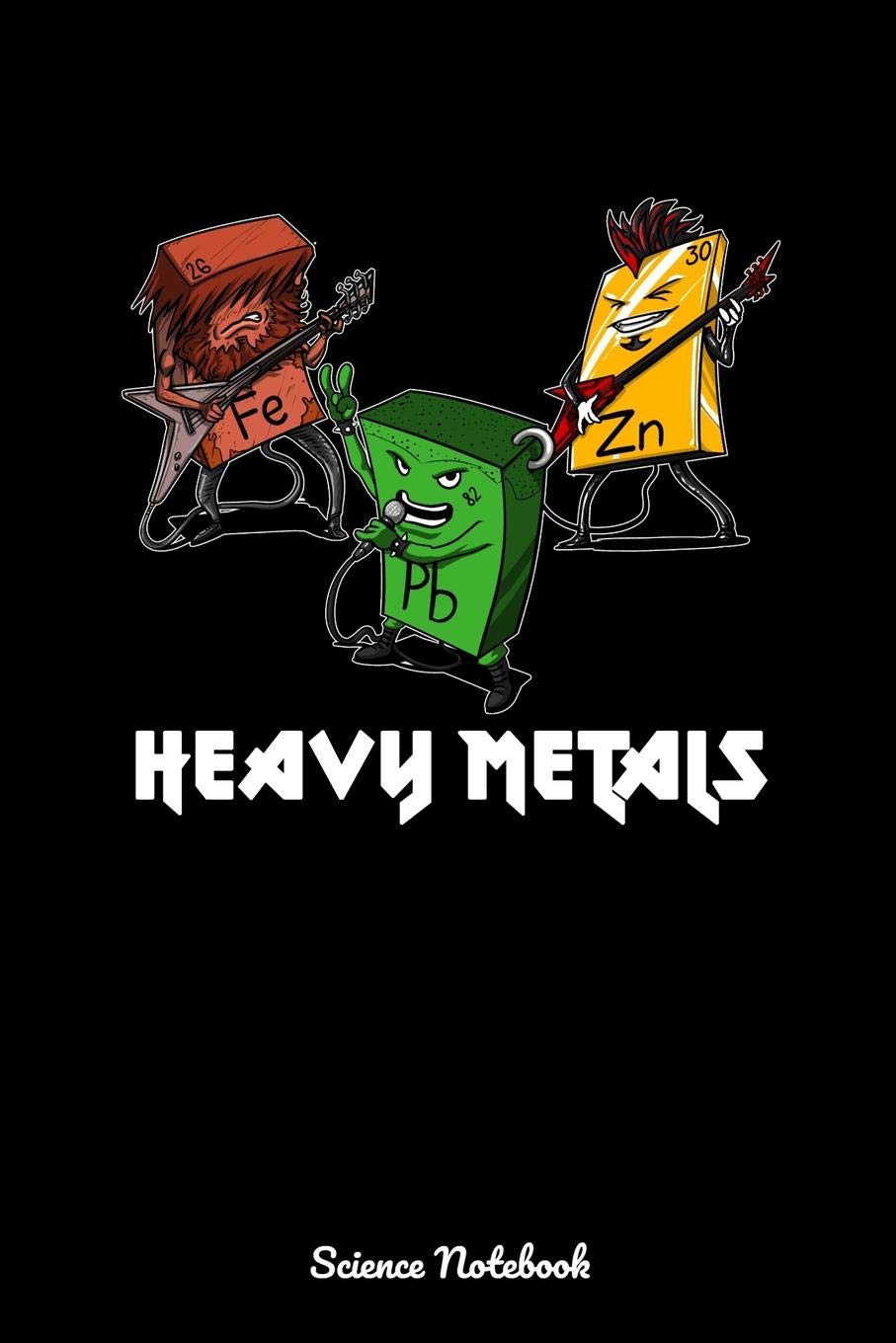 Heavy Metals Science Notebook: Funny Chemistry Notebook