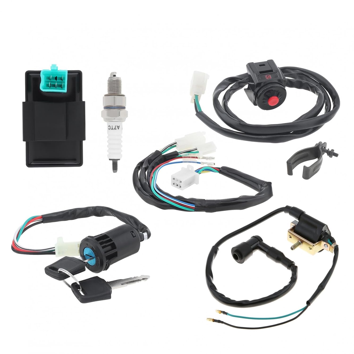 Windance Motorcycle Ignition Wire Harness Set，Wiring Loom