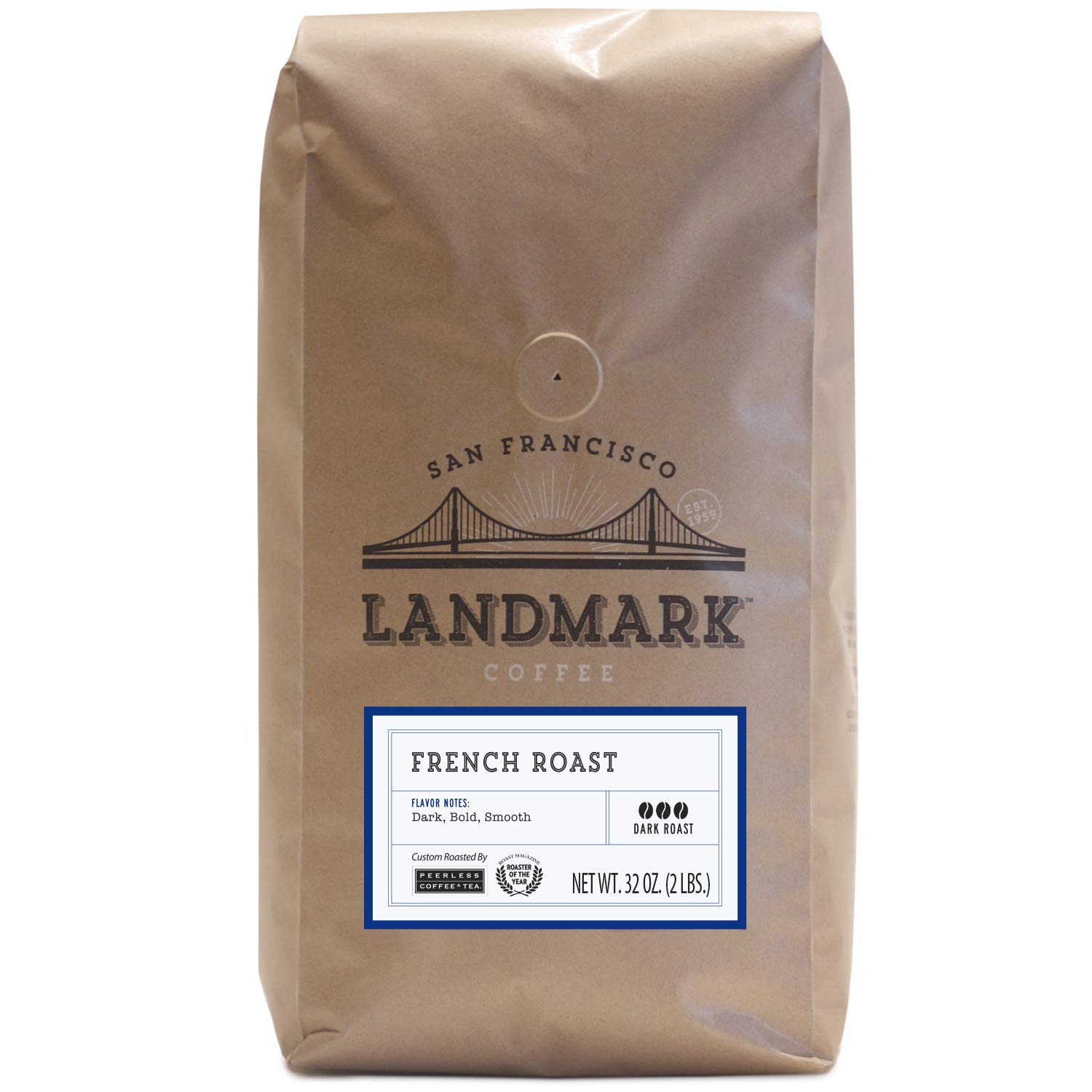 Landmark Coffee French Roast, 2 Pound