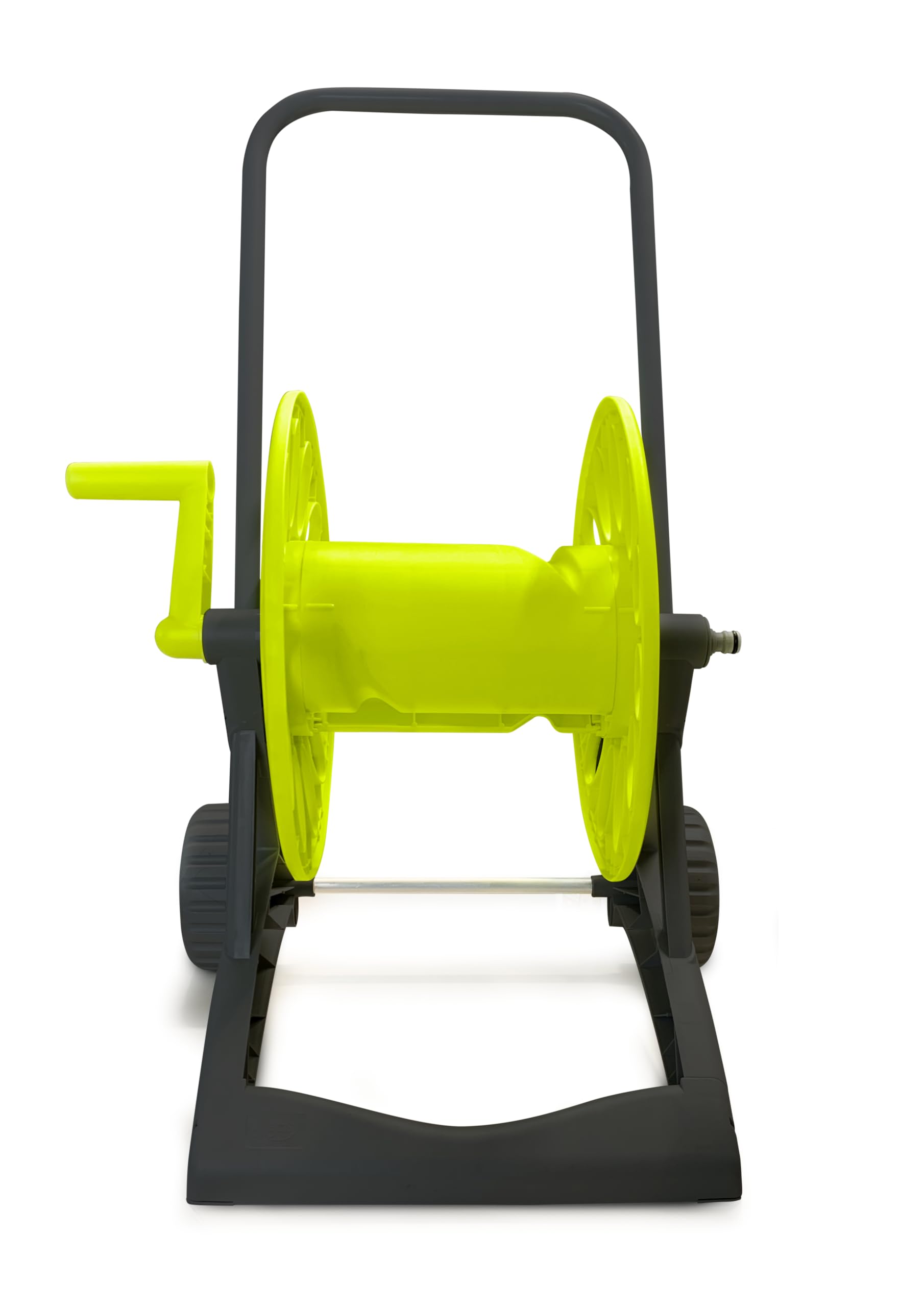 Idroeasy, Kit Carrello Avvolgitubo da Giardino con Tubo Acqua Giardino 30 Metri Superleggero 5/8" (18 bar) – Canna Acqua Anti-Nodo con Doccetta 6 Funzioni e Raccordi, Porta Tubo Made in Italy