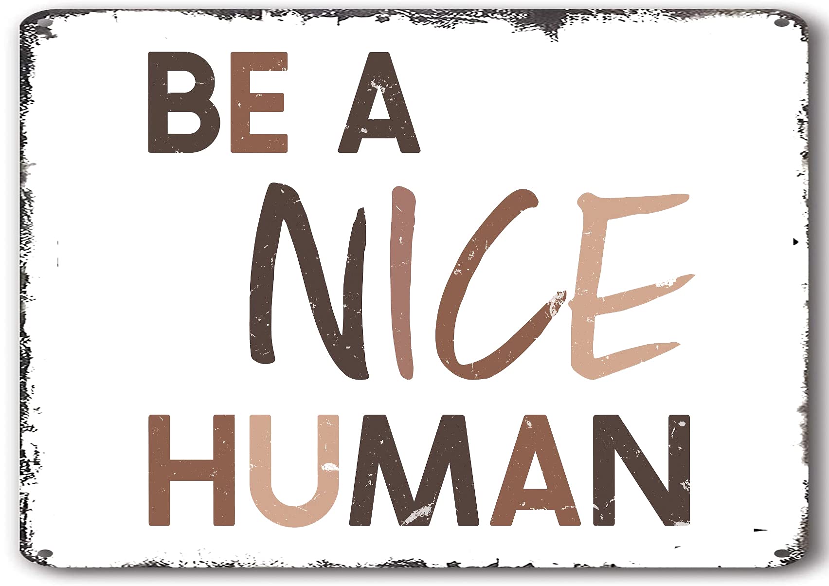 Kwqdozf As Pic Motivational Art Inclusive Art Teacher Gift Fun Metal Tin Sign 8X12 Inch Re