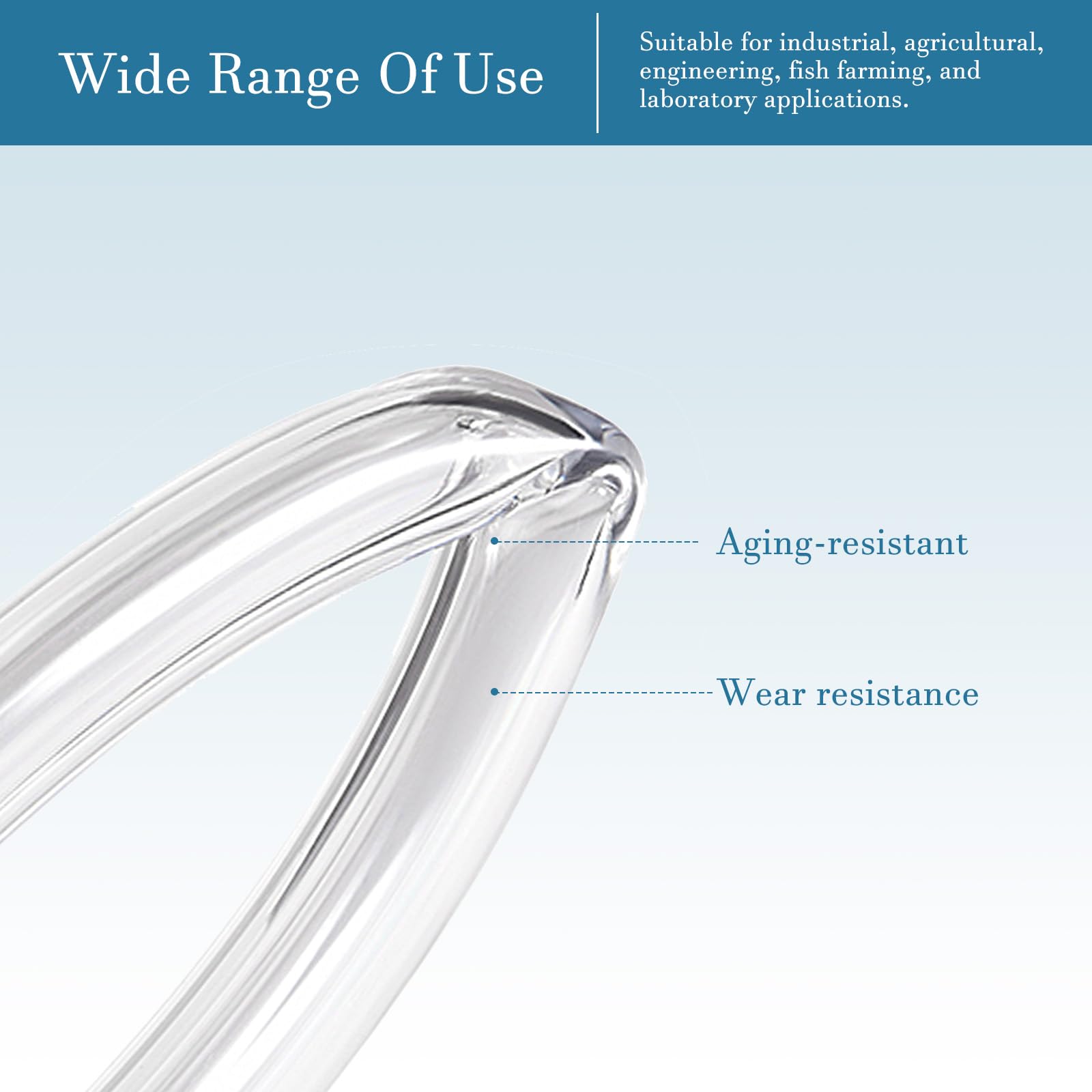 Tubo Flessibile In PVC Trasparente - 3mm X 5mm, Lunghezza 3Ft (1 Metro) - Foto 2