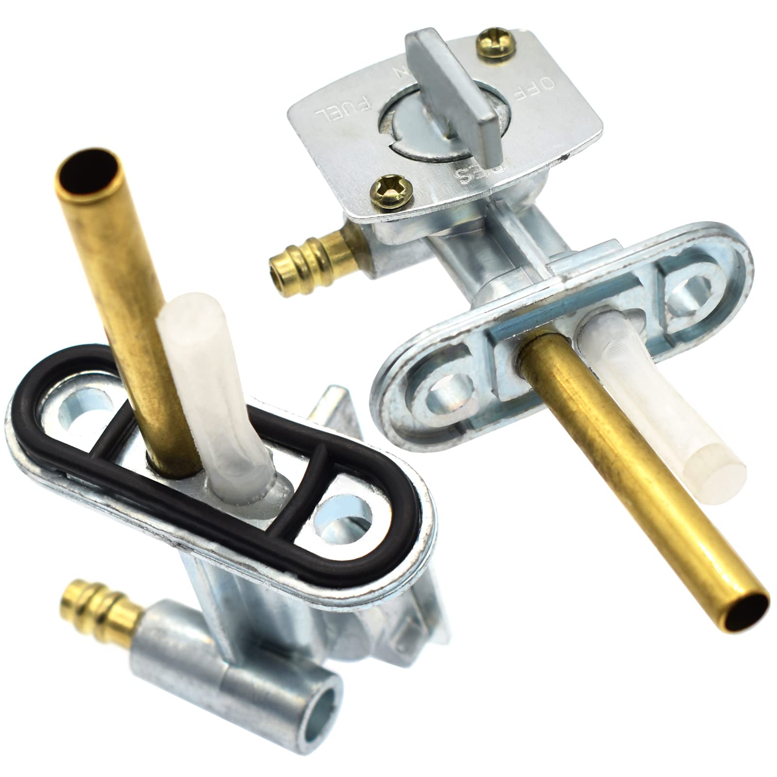 Válvula de válvula de depósito de combustible para Yamaha ATV YFM400 YFM450 Kodiak 400 Kodiak 450 Grizzly 400 YFM400 GYFM450 5GH-24500-10-00 1NS-F4524-00-00, pieza de válvula de interruptor
