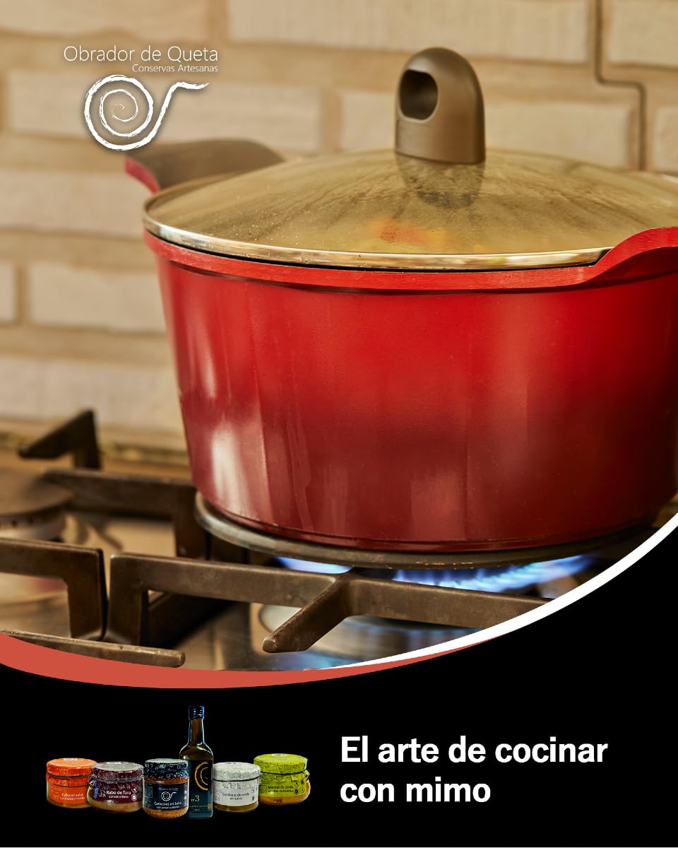 Carrilleras de Cerdo al Vino Blanco Estofado Casero 440g Gourmet Española Producto Natural