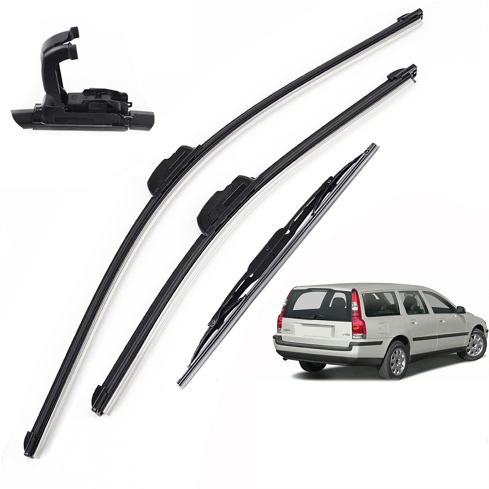 Balais d'essuie-glace pour Volvo XC70 2003 protection sous la pluie en voyage