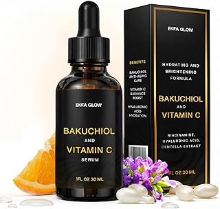 Suero facial Bakuchiol con niacinamida y vita...