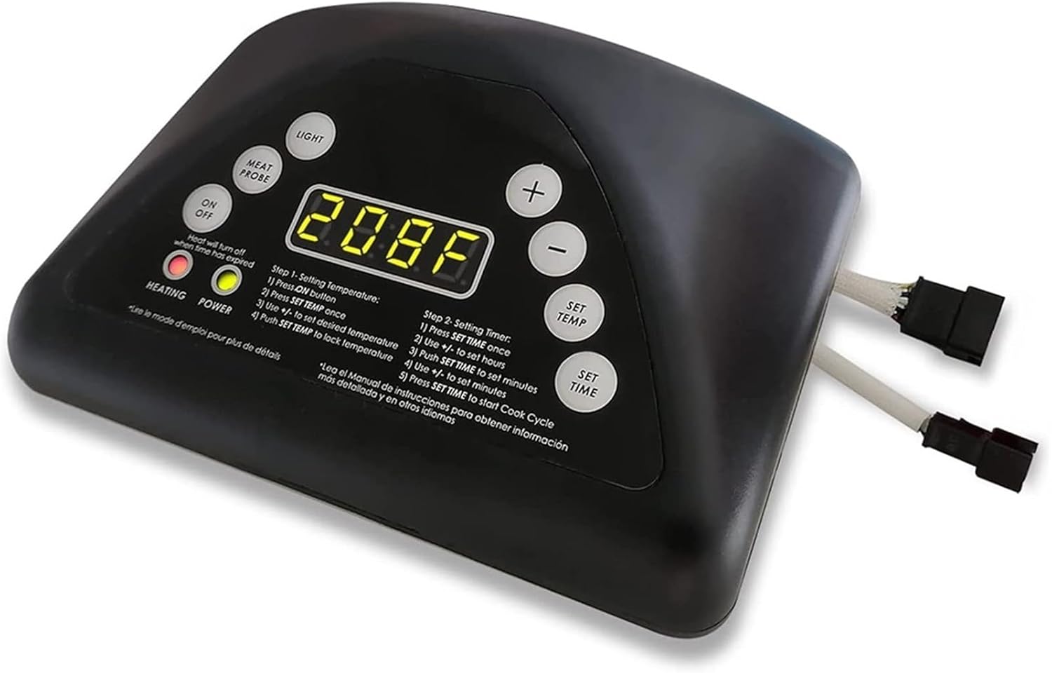 Replacement For Masterbuilt Smoker Digital Control Panel Kit, Part 9907100001 Compatible With Top Controller Electric Smoker