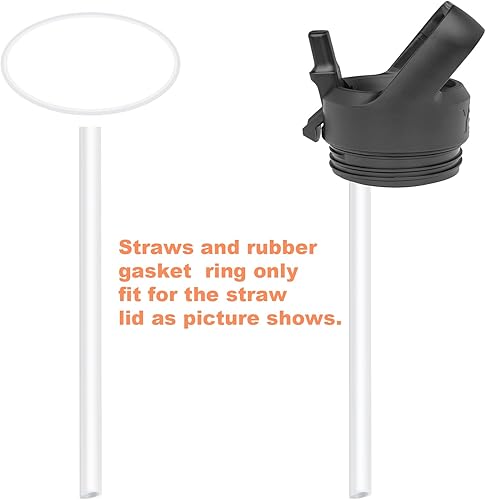 Miniatura 2 de Pajitas de repuesto compatibles con botellas YETI Rambler de 46 onzas, All YETI Rambler (12 onzas, 18zo, 26 onzas, 36 onzas, 46 onzas, 64 onzas),