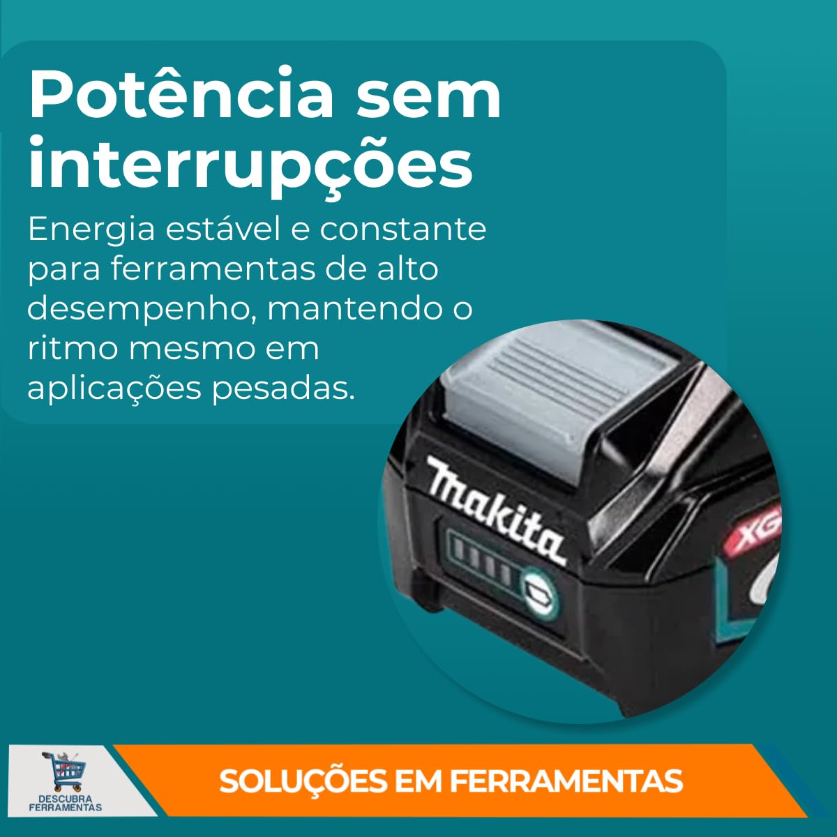 MAKITA Bat 40V max 4Ah BL4040 XGT – 40V 4.0Ah Sistema XGT Alta