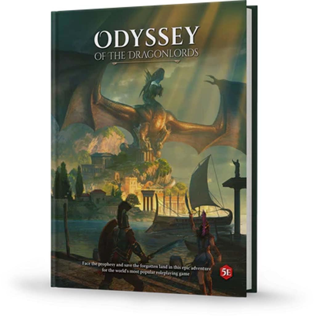 Modiphius Entertainment | Odyssey of The Dragonlords: Hardcover Adventure Book | Role Playing Game | English