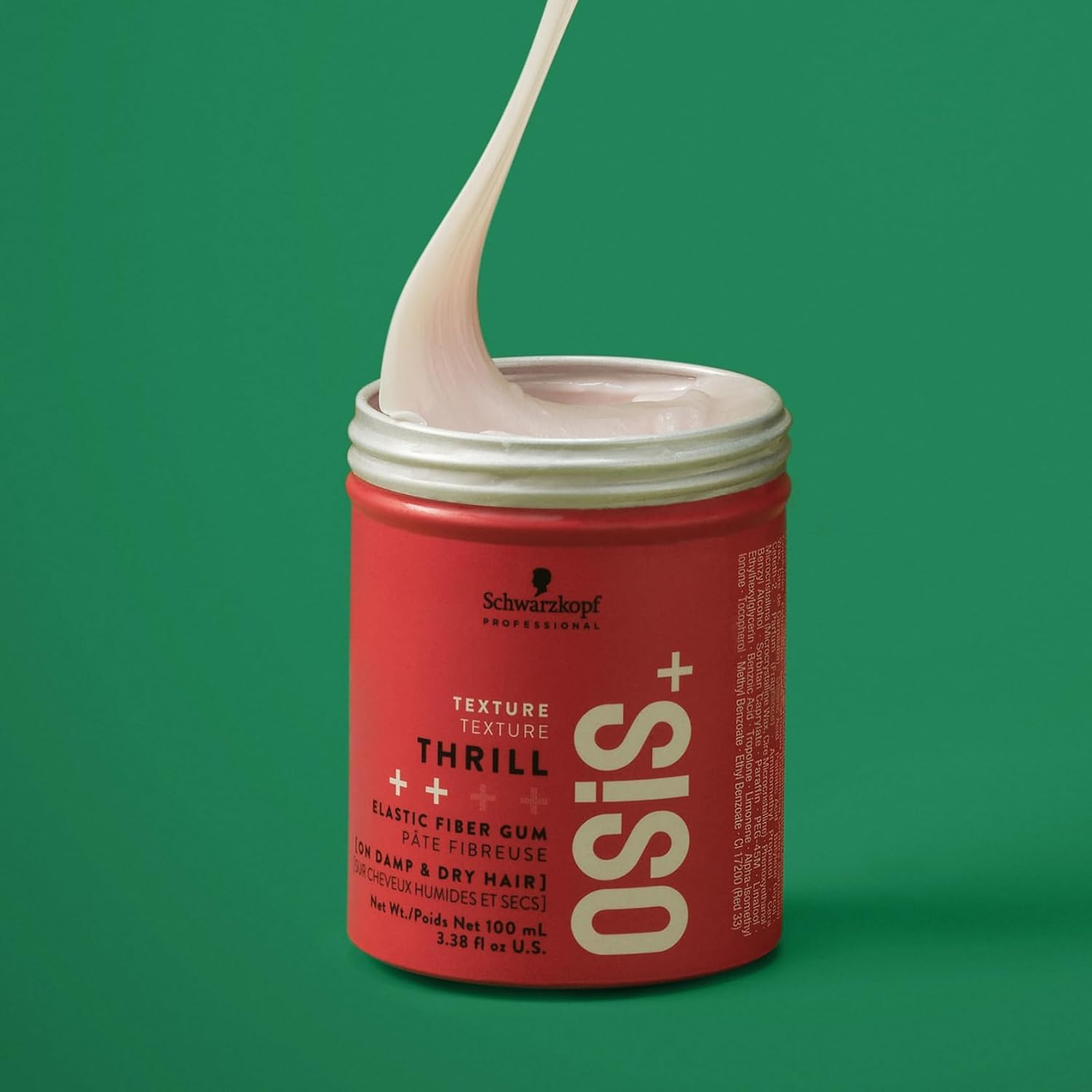OSiS+ Thrill Fibre Gum - Medium Hold Flexible Style Control with Natural Shine - Image 5