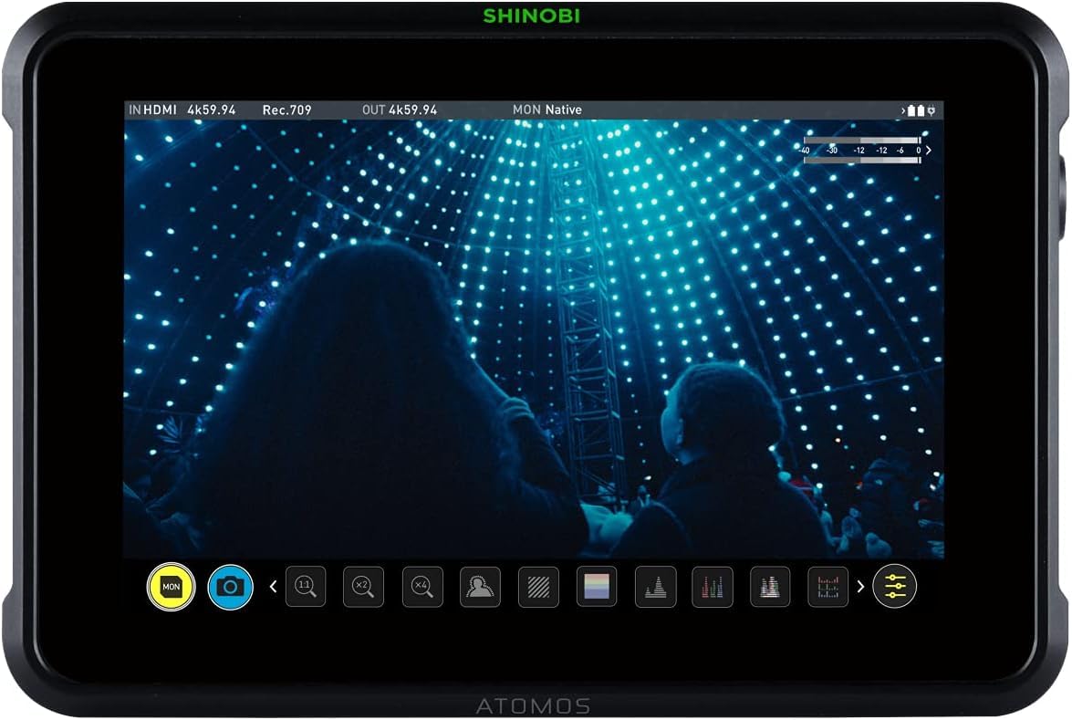 Amazon.co.jp: Atomos Shinobi 7インチ 2200nit 外部モニター 超高輝度