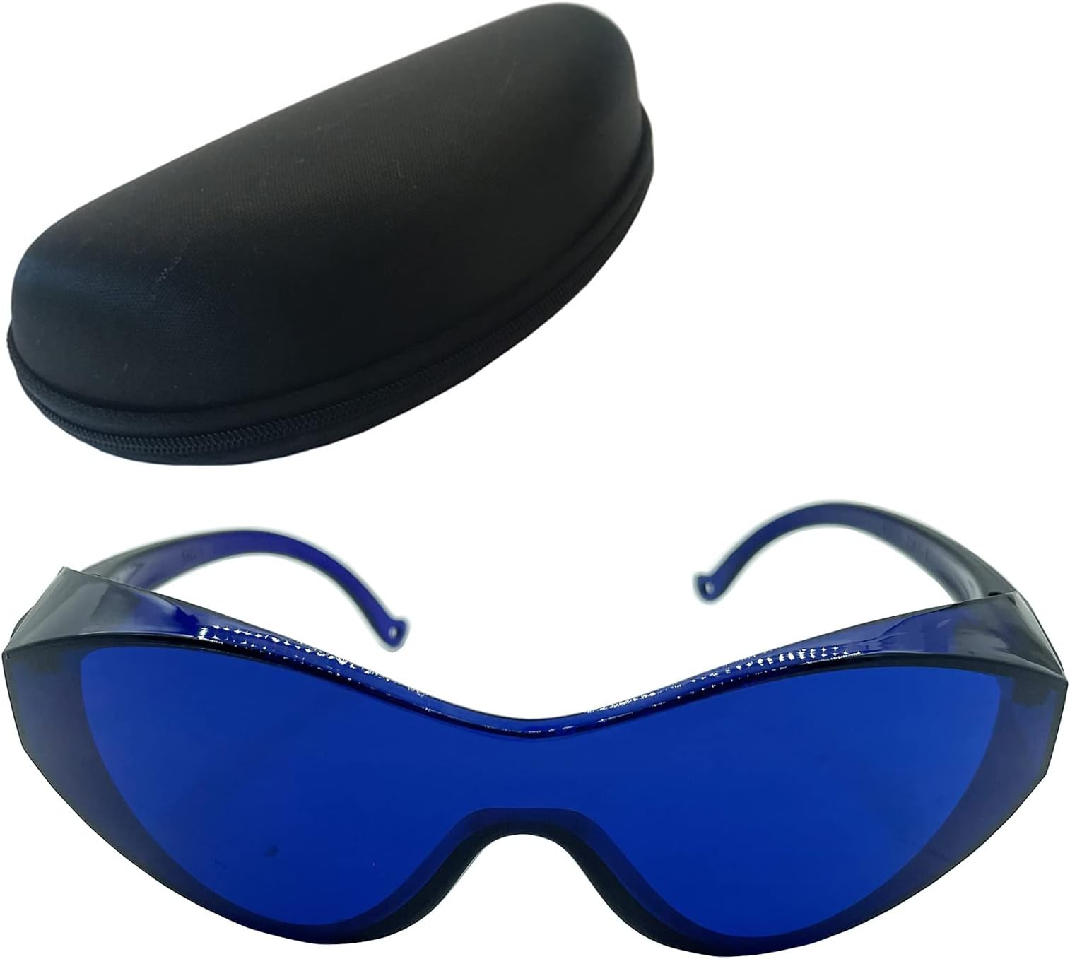 OPT IPL E Light Laser Glasses Safety Glasses Eye Protection Laser Glasses Goggles Typical 590-1100nm OD 4+ Blue Color for Photon Beauty Red Light Therapy Device