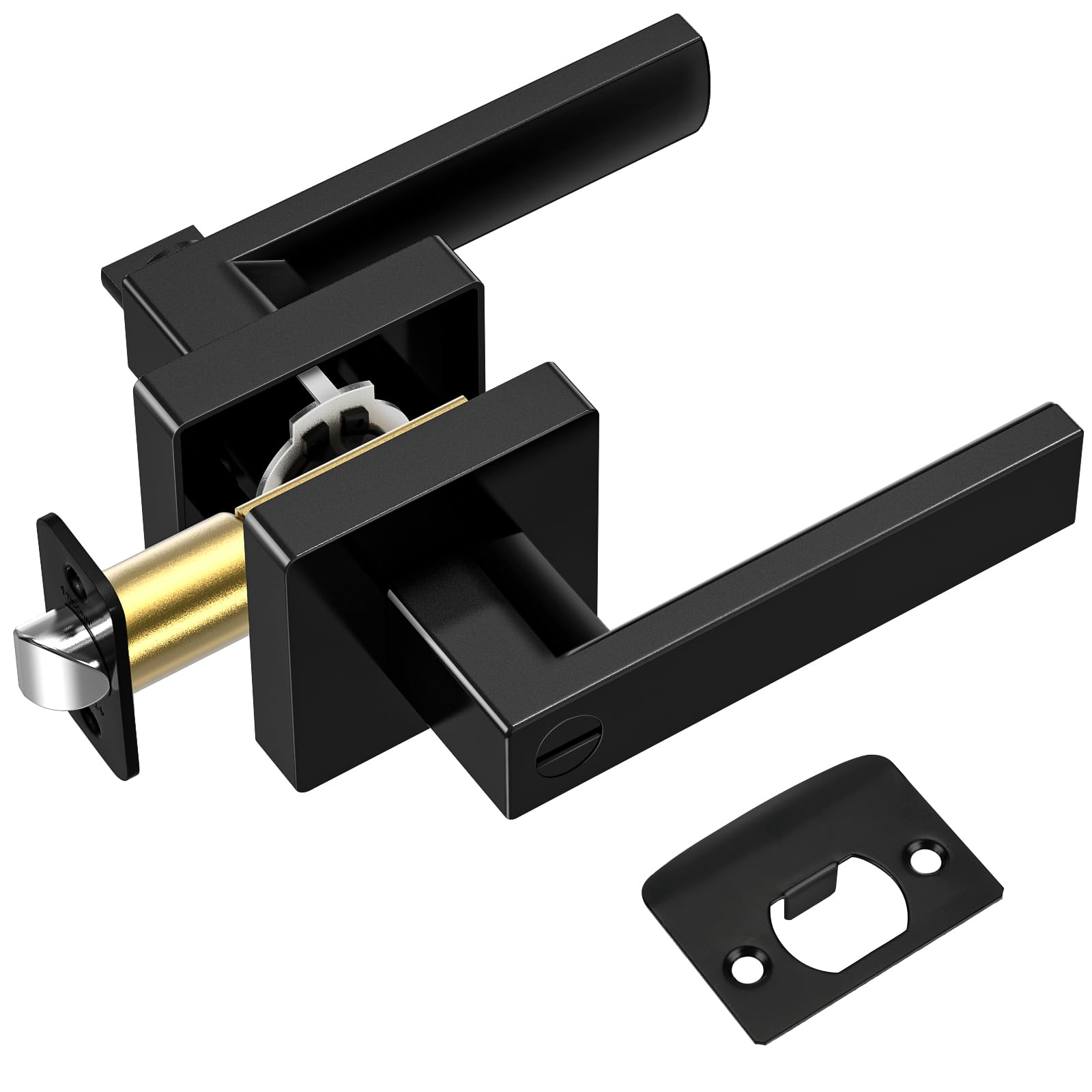 TICONN Matte Black Door Handles Interior