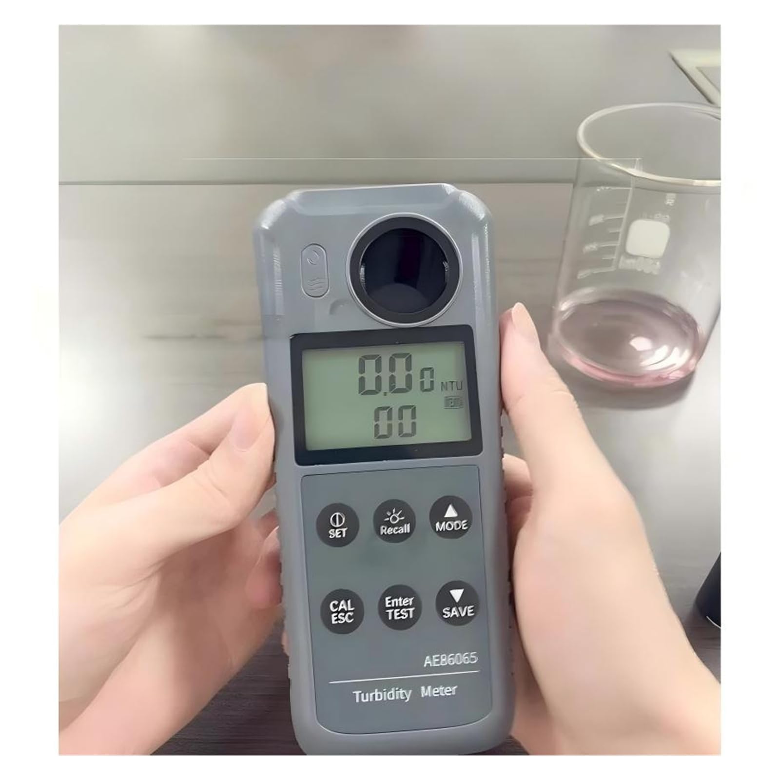 Tragbares Trübungsmessgerät E86065 Digitales, Testerbereich 0~1000 NTU 5S Precision Measuring