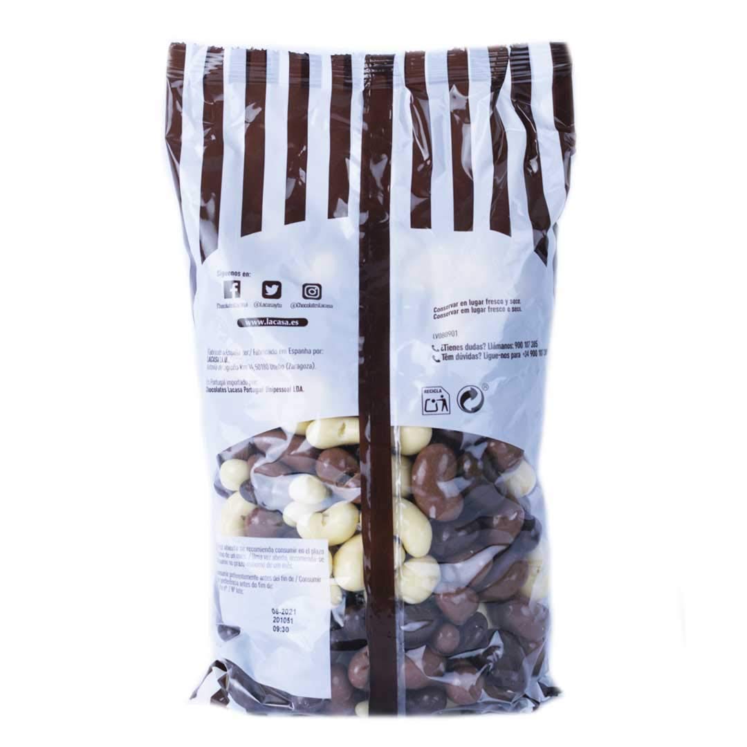 LACASA Anacardos tres chocolates 1kg - Jujuca