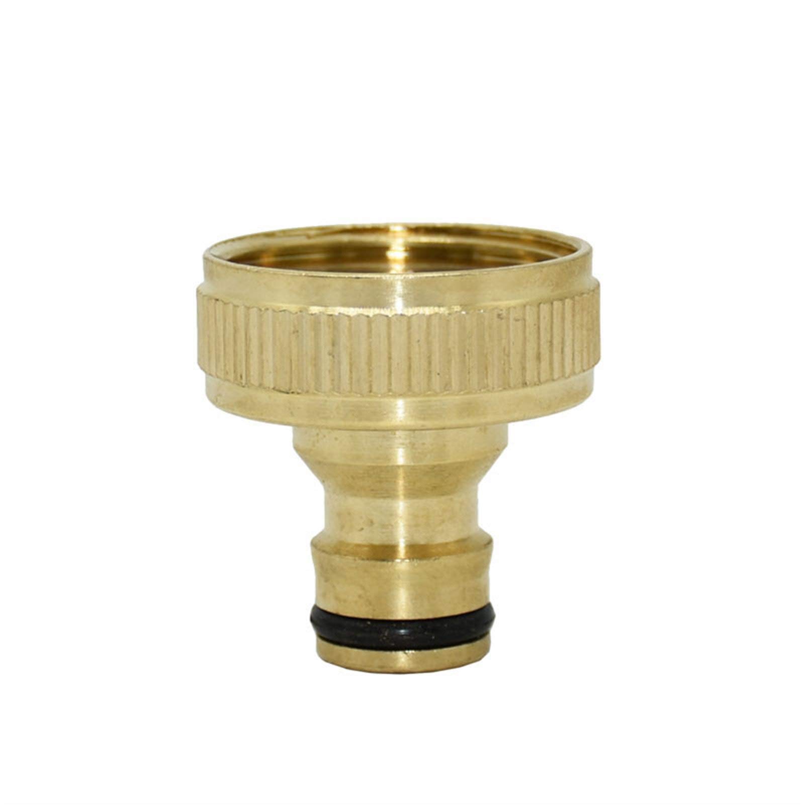 Connettore del Tubo da Giardino Femmina da 1 "a 5/8 Brass Connettore rapido Giardino Raccordi di Rubinetto Connettore di Rame Lavatrice Giardino Adattatore per Pistola da Giardino 10pcs