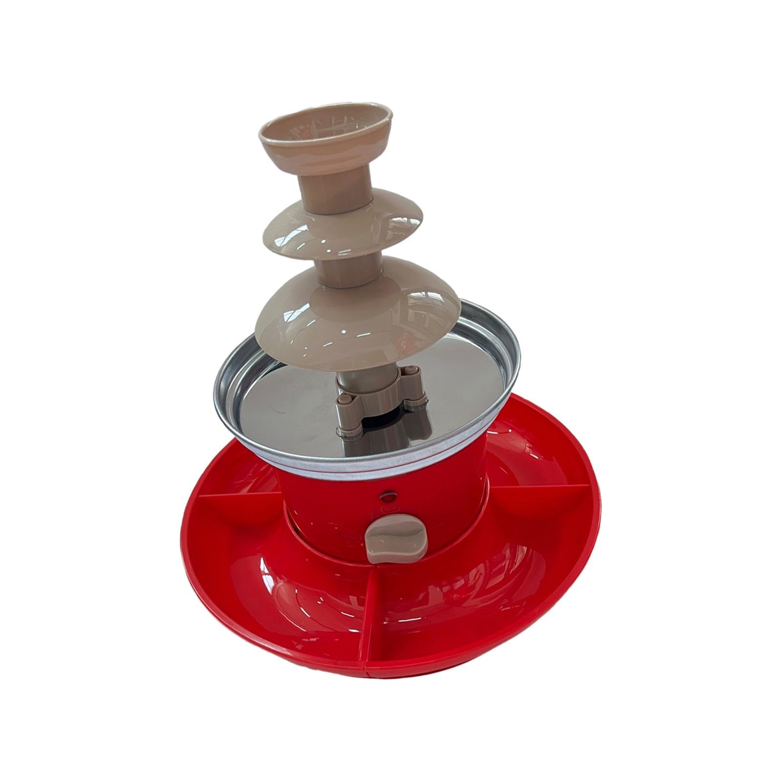 Chocolate Fountain 3 Tier US Plug Easily Install 110V f | Chocolate Fountain 3 Tier US Plug Easily Install 110V for BBQ Sauce Upgraded Pc Stainless Steel-image-36