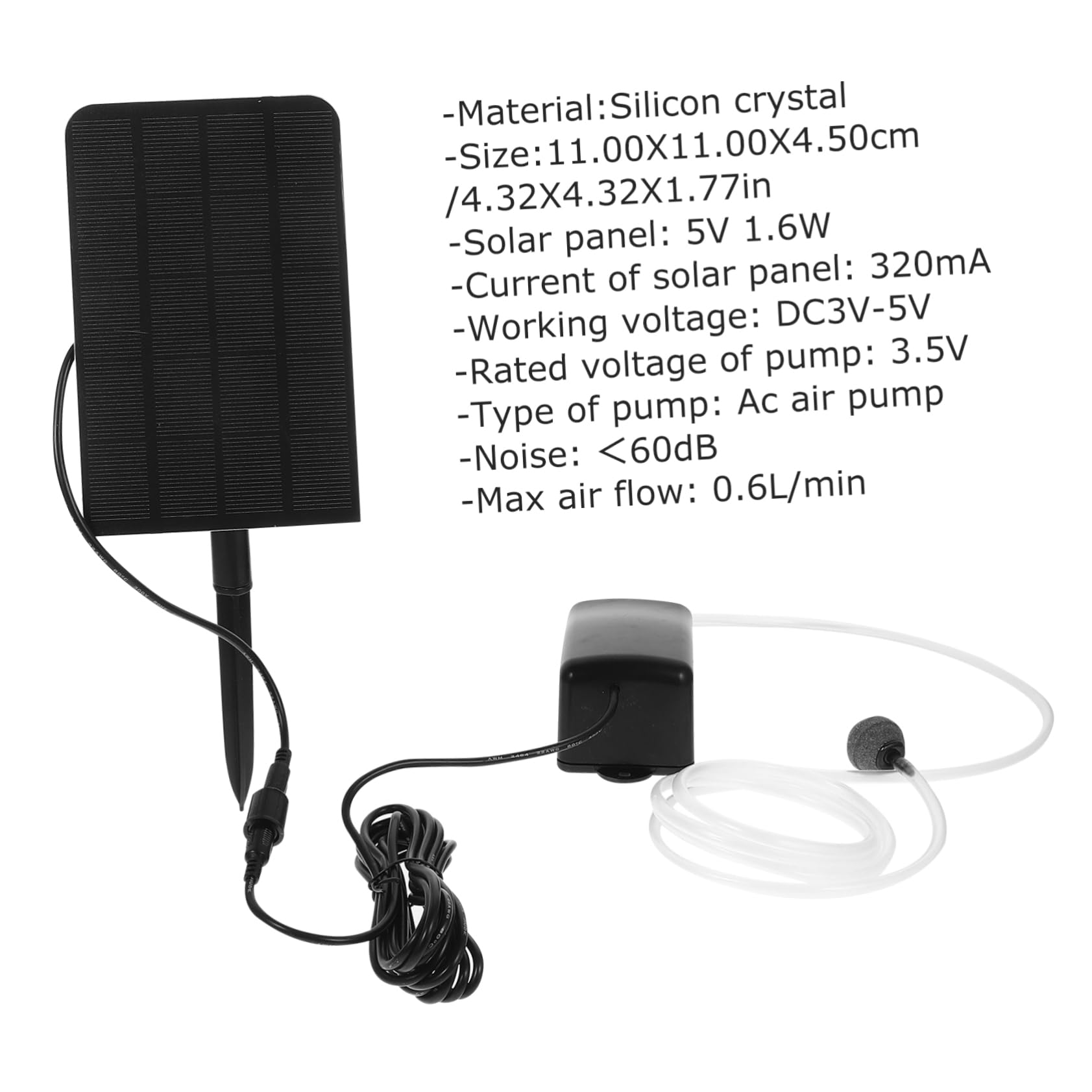 Kisangel 5v Pompa Aeratore Per Acquari e All Facile Installazione Ossigenazione Per Acquari e