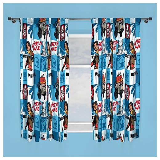 Star Wars Disney Rebels Tag 183 cm gardiner, tyg, 182 h x 168 l centimeter