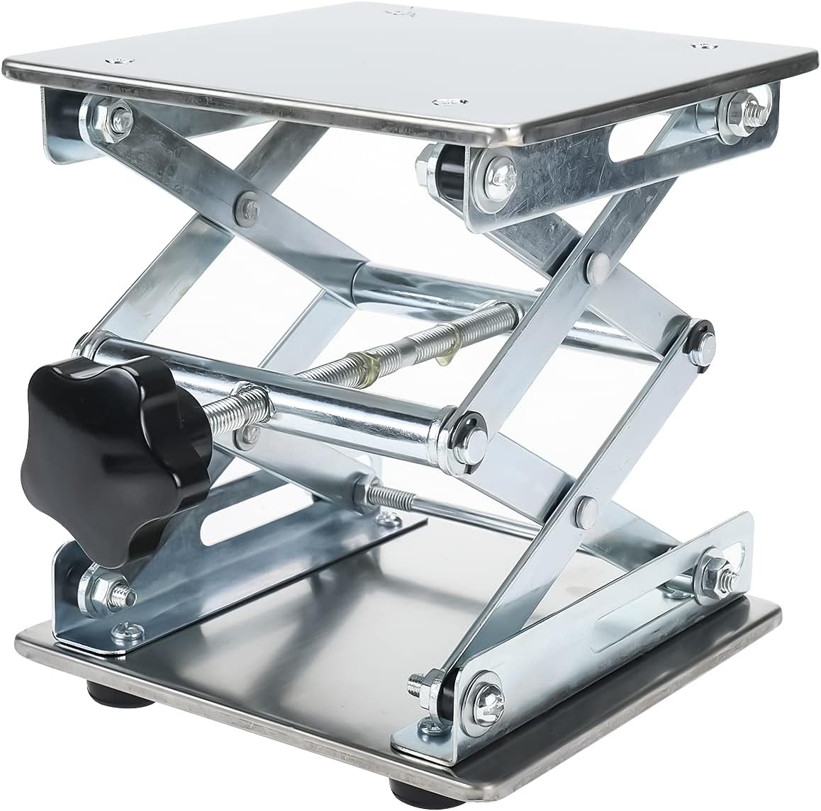 LuckyHigh Laboratory Scissor Jack 6"x6" (150 * 150mm) Heavy