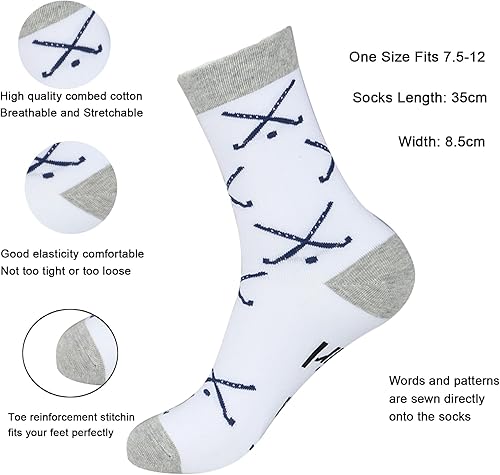 Miniatura 5 de CMNIM Calcetines novedosos de regalo de hockey sobre césped para niñas, solo una chica que ama el hockey sobre césped, regalo para jugadores,