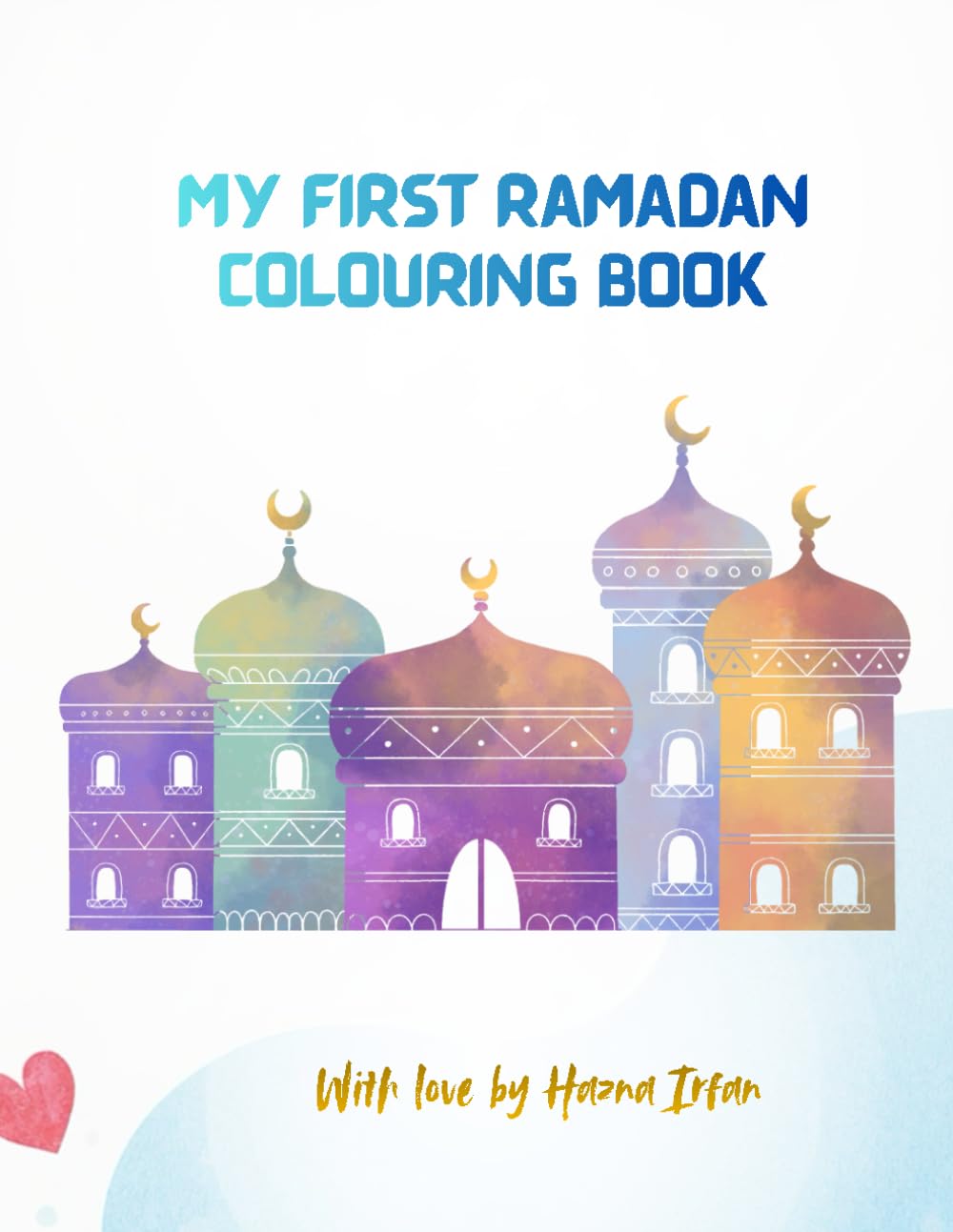 My first ramadan colouring book