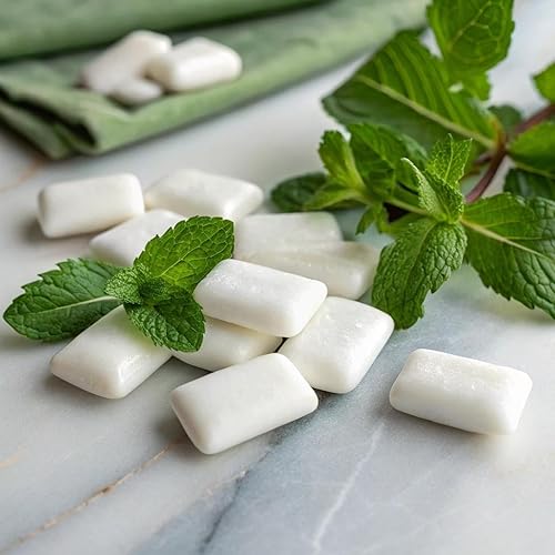 Miniatura 19 de DC24 DAILY CARE Goma de mascar sin aspartamo y sin azúcar, xilitol con eritritol, baja en calorías, sin azúcar, goma de mascar con sabor a sandía