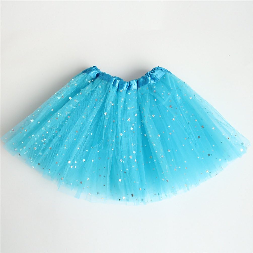 Rysly Girls Sparkle Tutus Princess Ballet Dance Layered Tulle Tutu Skirts,2-8T - Image 2