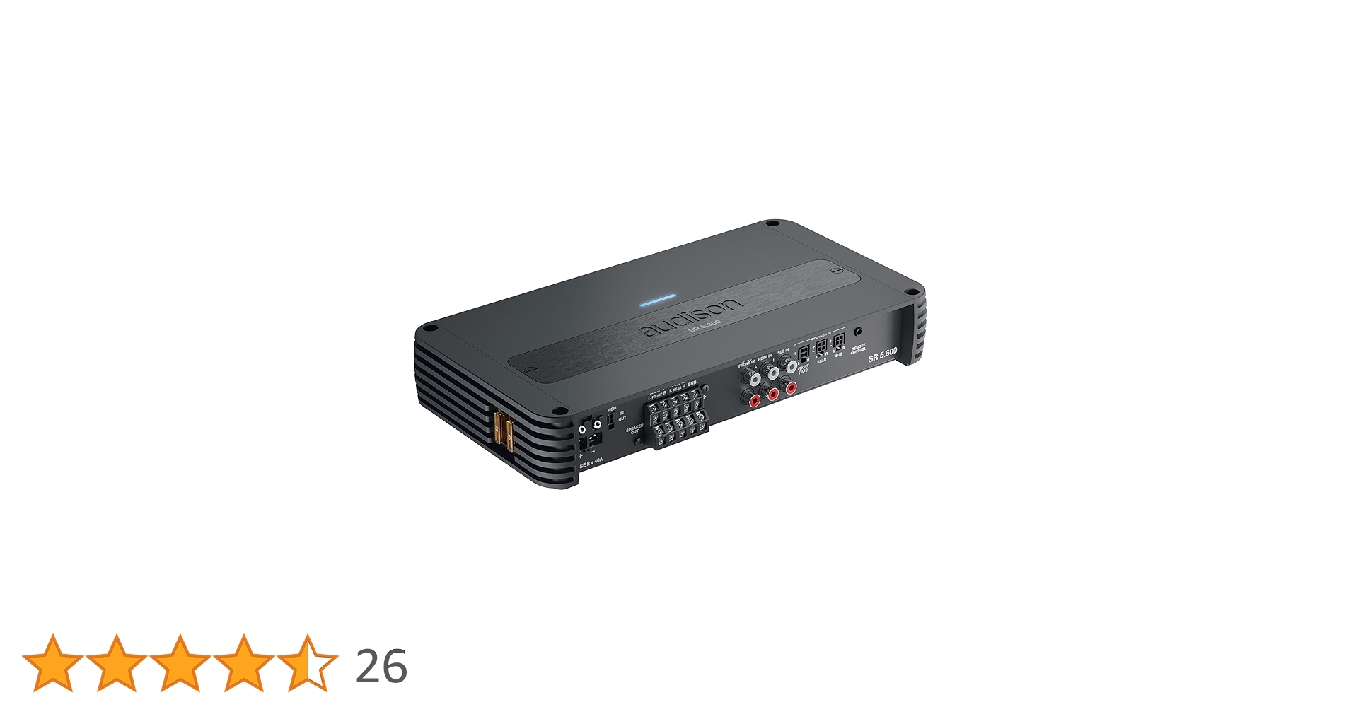 Amazon.co.jp: Audison SR 5.600 5チャンネル Dクラスアンプ