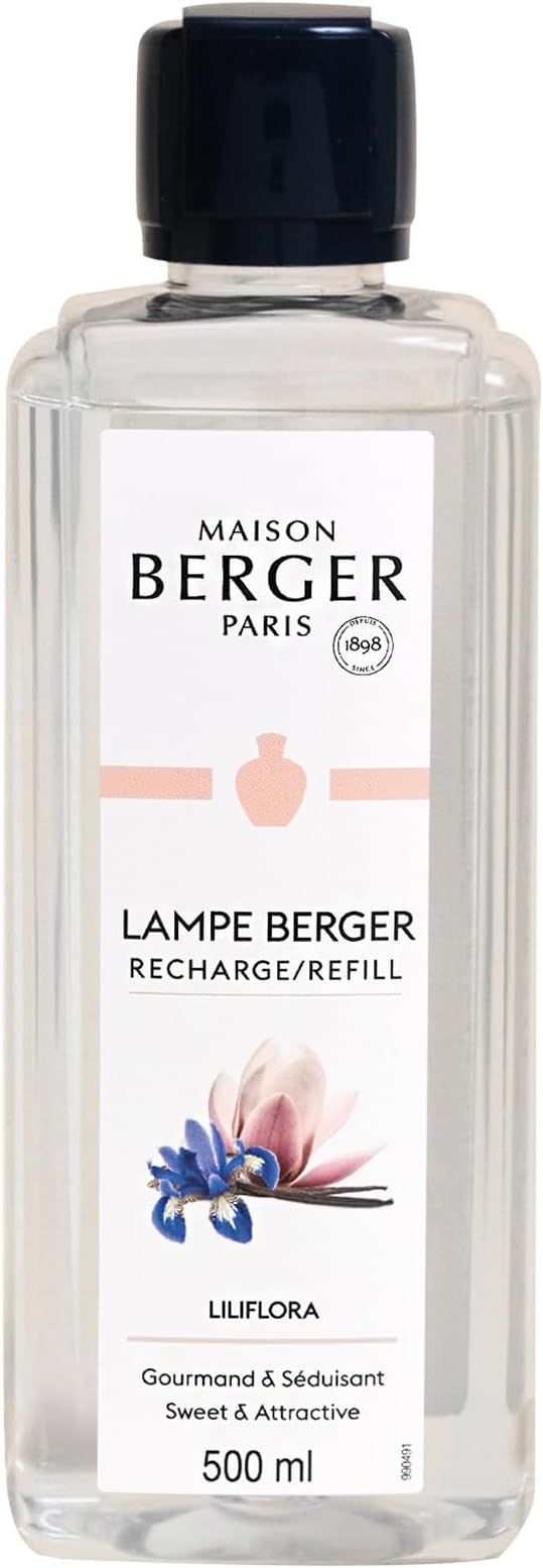 MAISON BERGER - Liliflora Lampe Berger Fragrance Refill for Home Fragrance Oil Diffuser, 500ml
