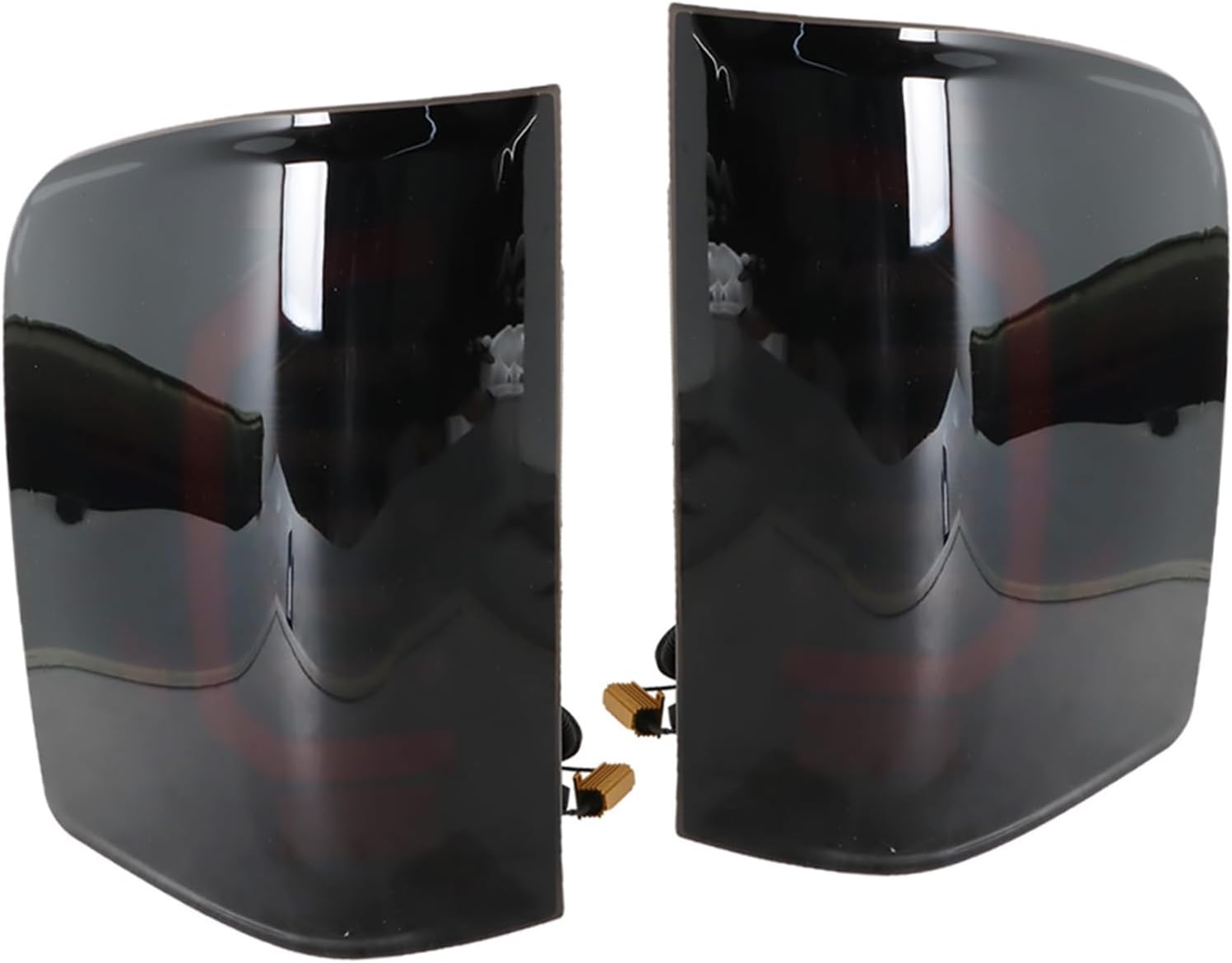 LABLT Driver Passenger Side Tail Light Assembly Black Housing Replacement for Silverado 2007 2008 2009 2010 2011 2012 2013 Tail Lamps Assembly Replacement for 25958482 25958483