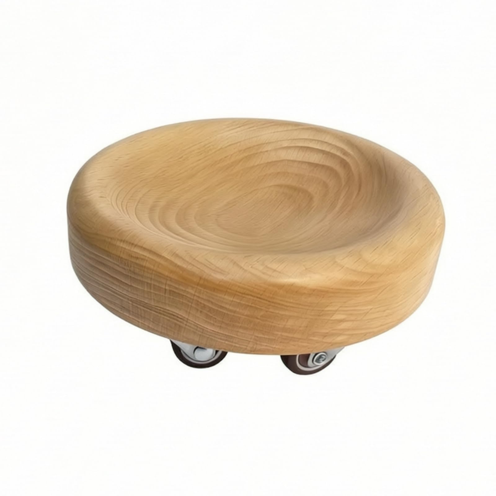Pedana Scorrevole con Ruote Basso Profilo Balance Board in Legno Robusto Tavoletta Propriocettiva per Fisioterapisti